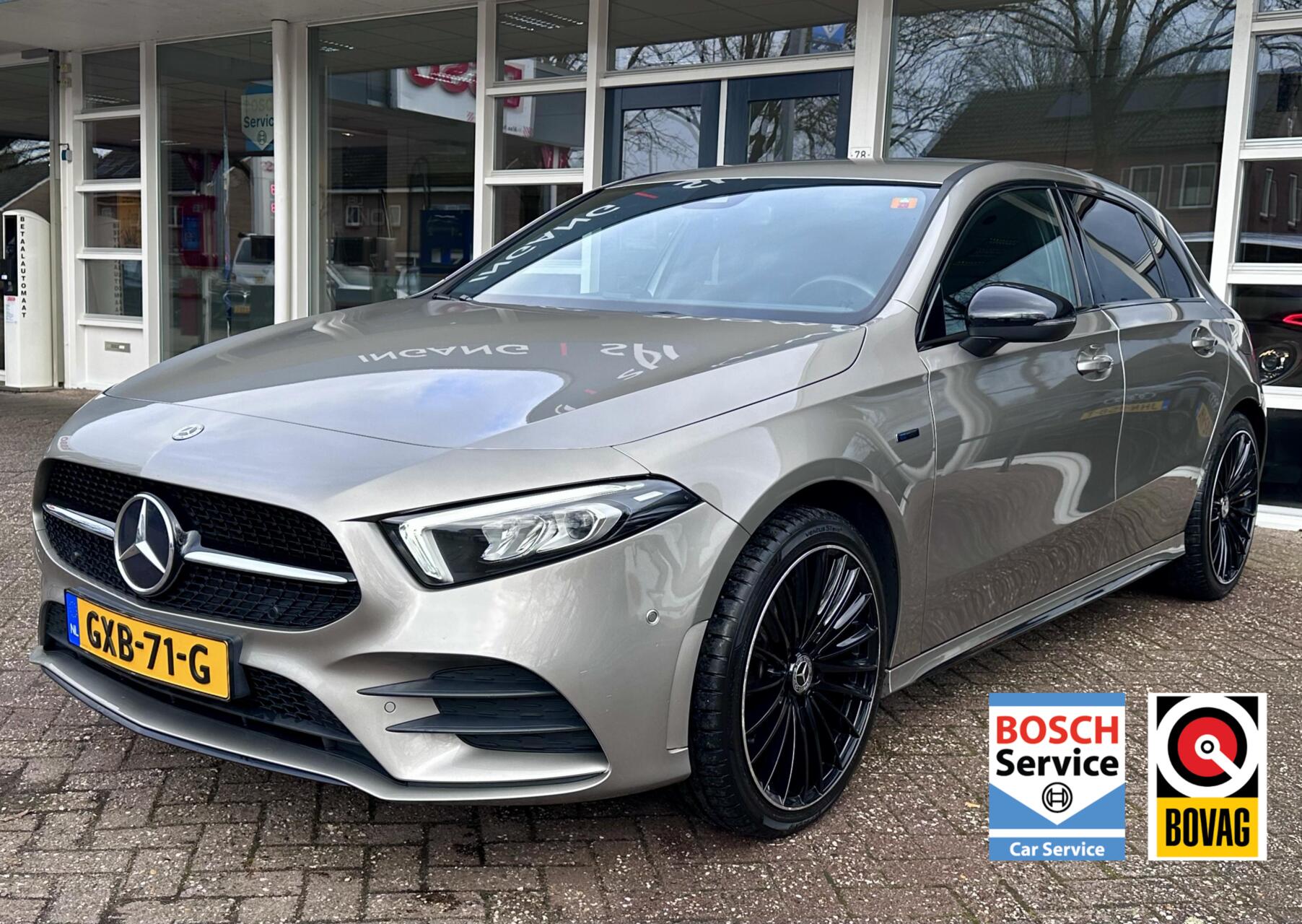 Mercedes-Benz A 250 E 250 e AMG-Line Led, Climat, Camera, Sfeerverlichting, LM.. 2020 - voorkant