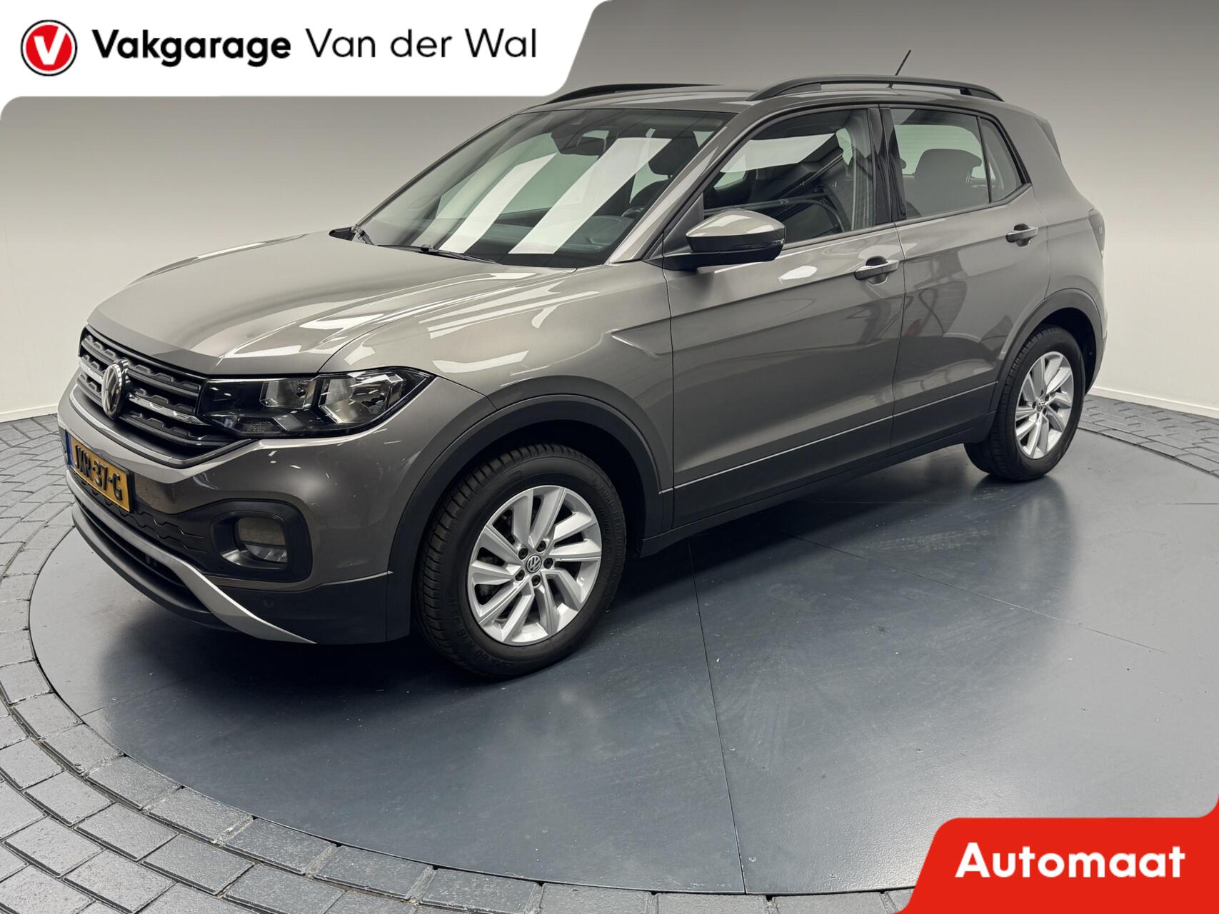 Volkswagen T-cross 1.0 TSi Life 116PK Automaat-Trekhaak-Navigatie-Carplay-Clima-Camera-Lm16''velgen-Parkeersensoren V+A 2019 - voorkant