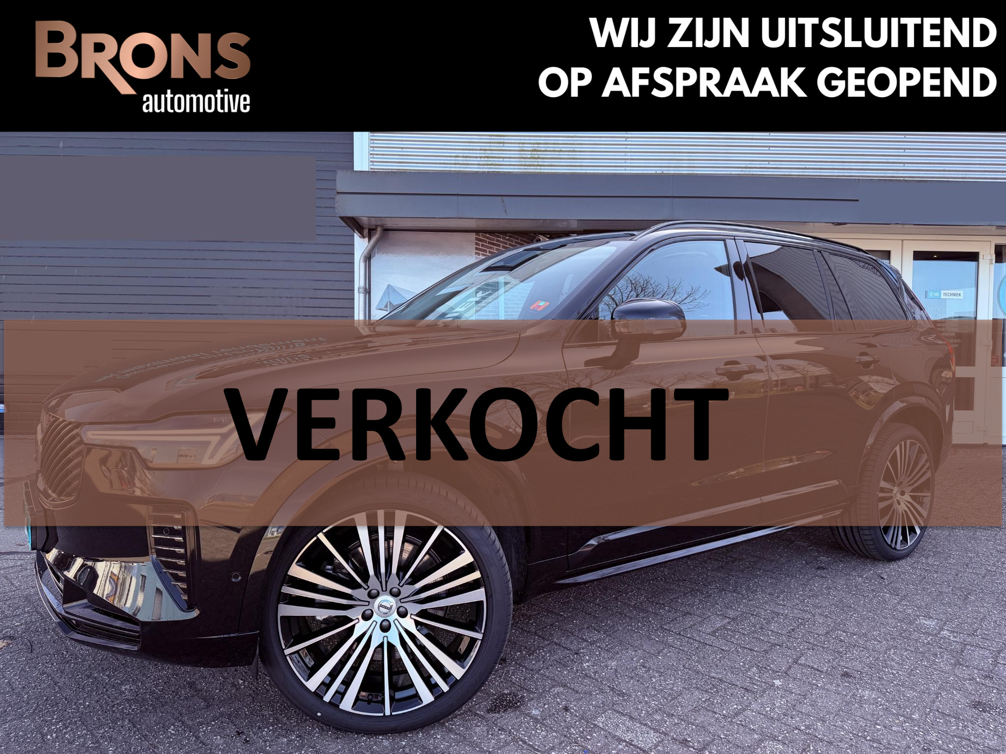 Volvo Xc90 2.0 T8 Plug-in hybrid AWD Plus Dark 2025 - voorkant