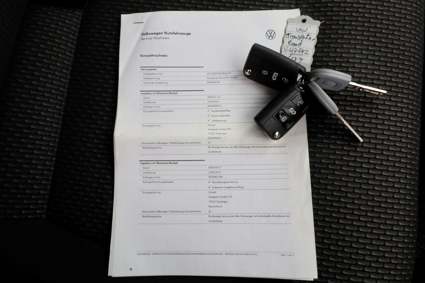 Foto van Volkswagen Transporter