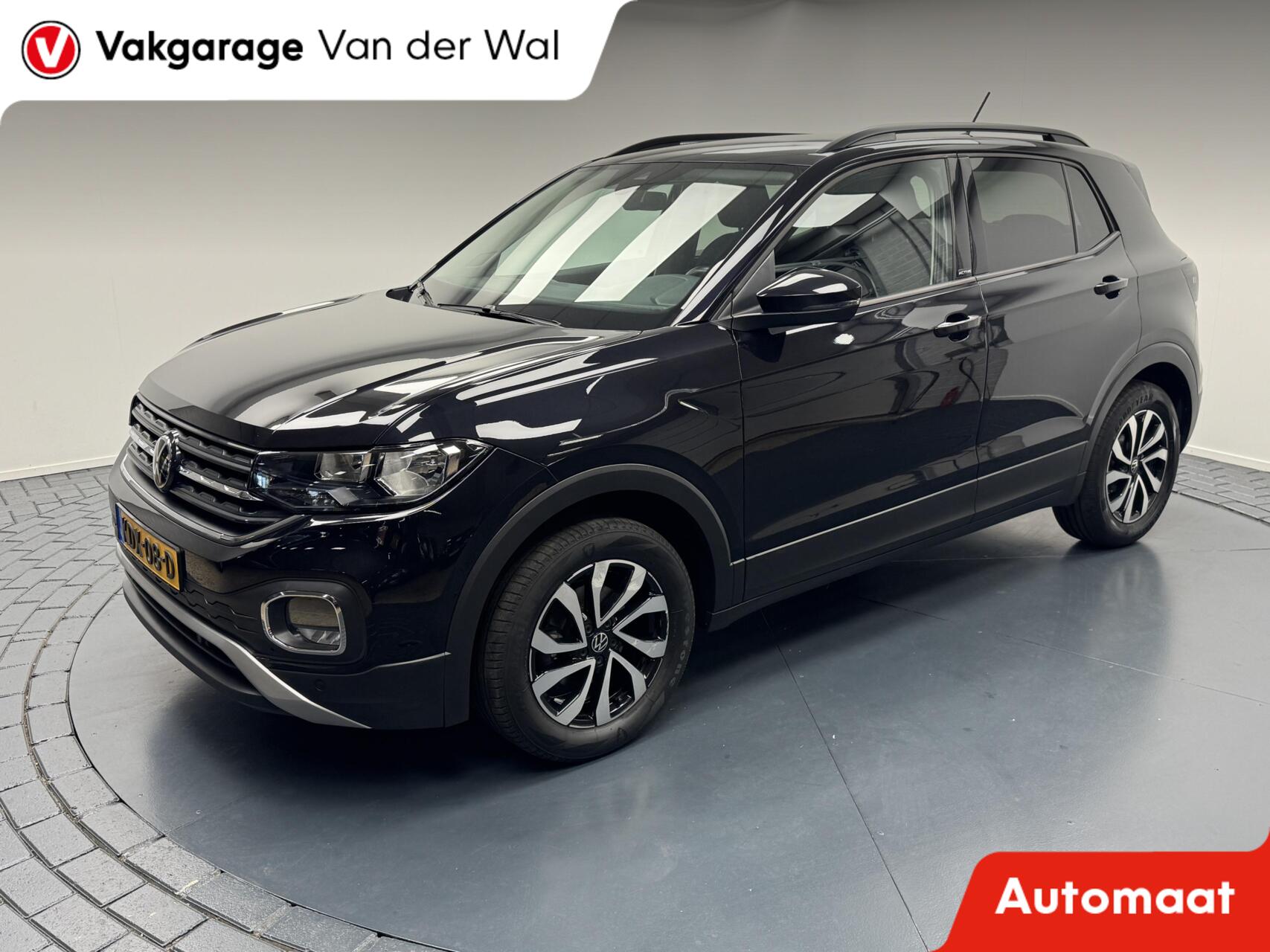Volkswagen T-cross 1.0 TSi Style 110PK Automaat-Trekhaak-Navigatie-Carplay-Clima-Camera-Lm16''velgen-Parkeersensoren V+A 2022 - voorkant