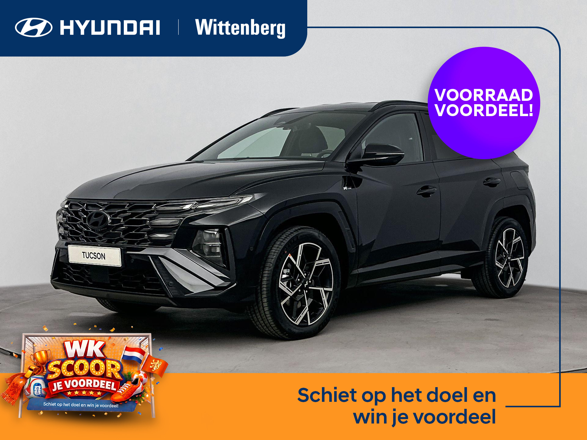 Hyundai Tucson 1.6 T-GDI PHEV N Line 2026 - voorkant