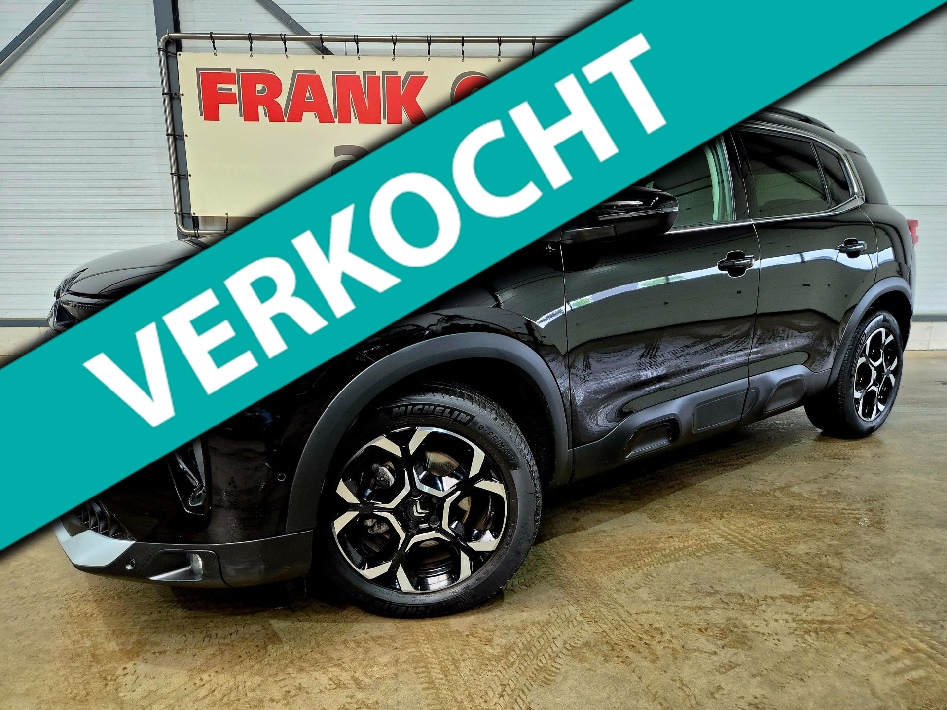 Citroen C5 Aircross 1.2 Hybrid 136 Plus + Keyless|Adaptive cruise|Camera|Navi|Dodehoek|Lane|Climate|DAB|Apple|Android|18"LMV 2025 - voorkant