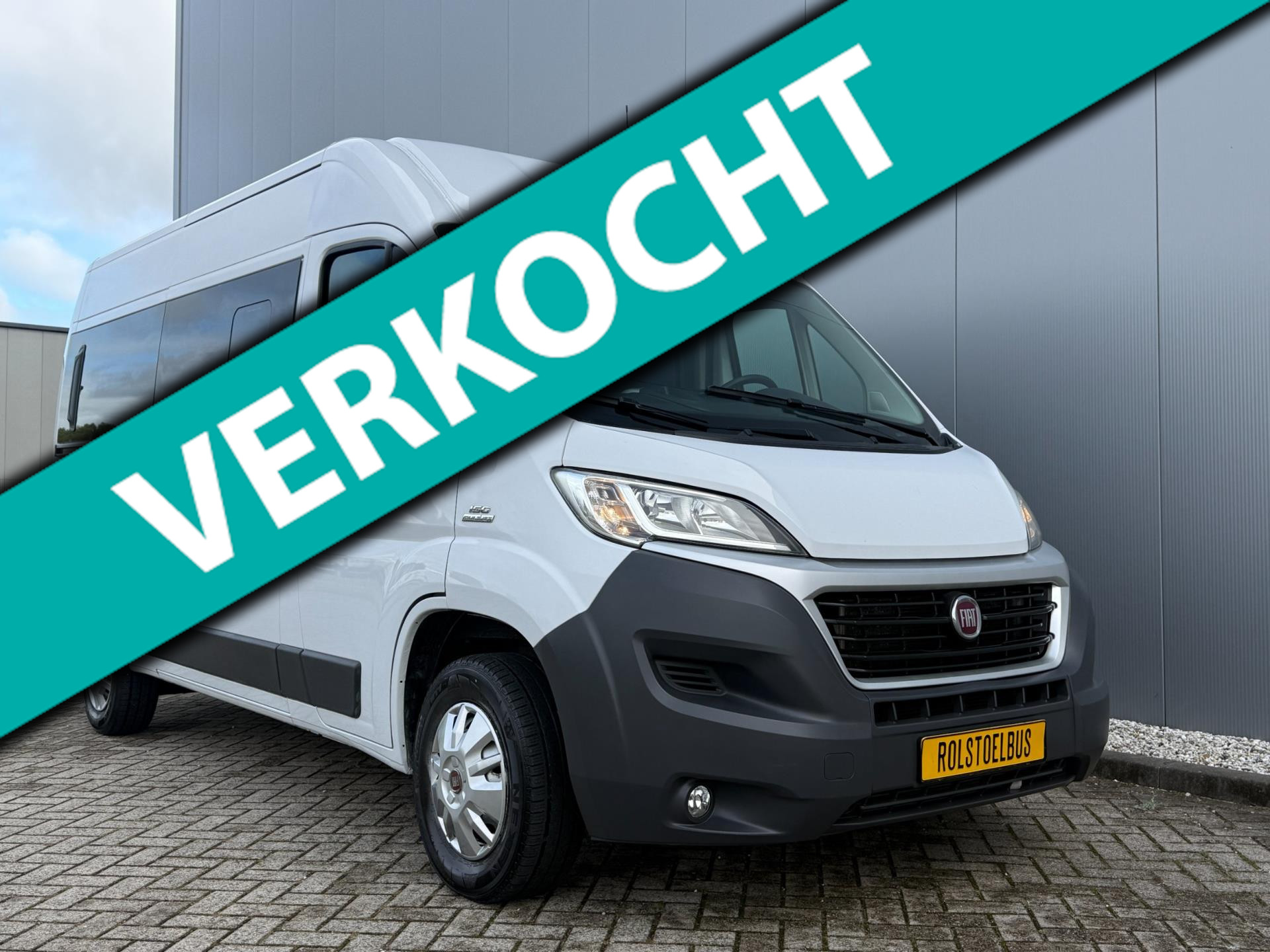 Fiat Ducato Rolstoelbus L2H2 (Airco) Tillift 2016 - voorkant
