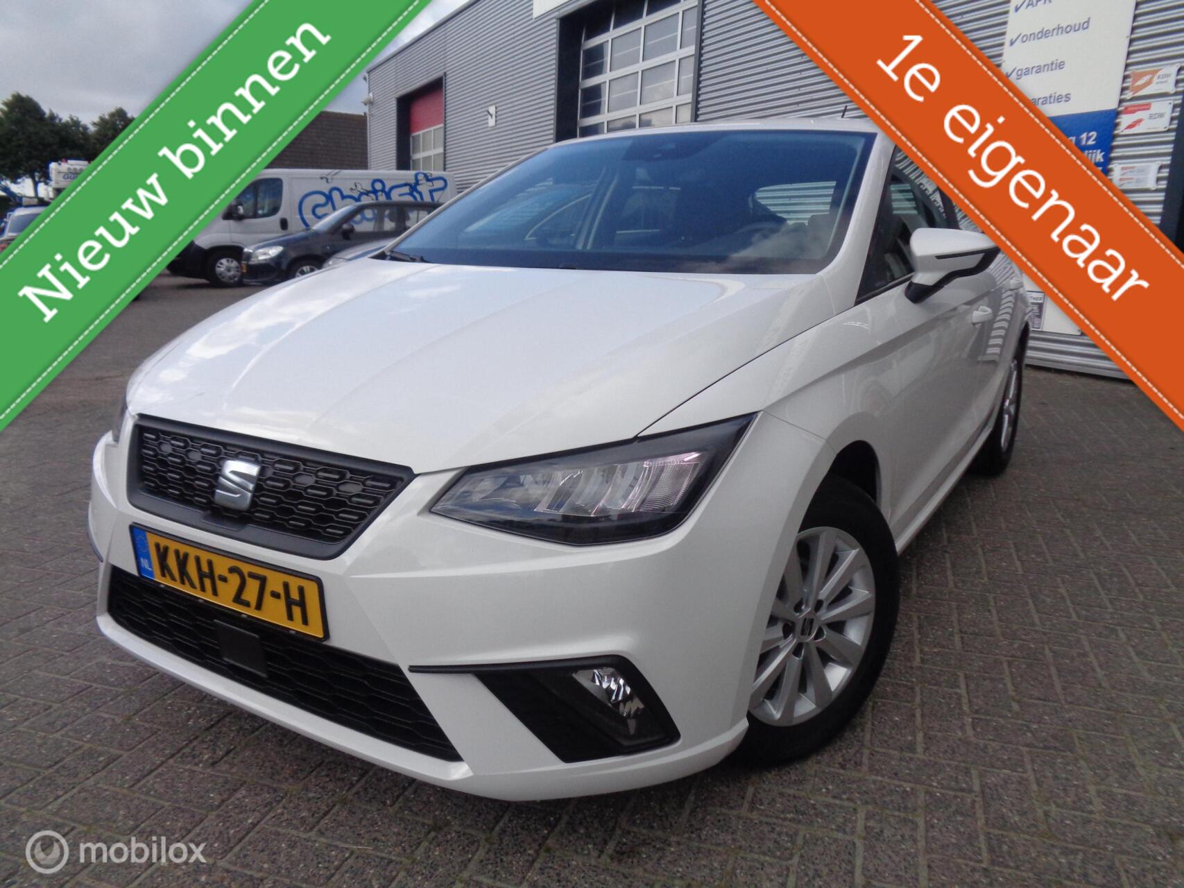 Seat Ibiza 1.0 MPI Style/Airco/Lm velgen/PDC/Cruise controle/1st eig/Slechts 52000km 2022 - voorkant