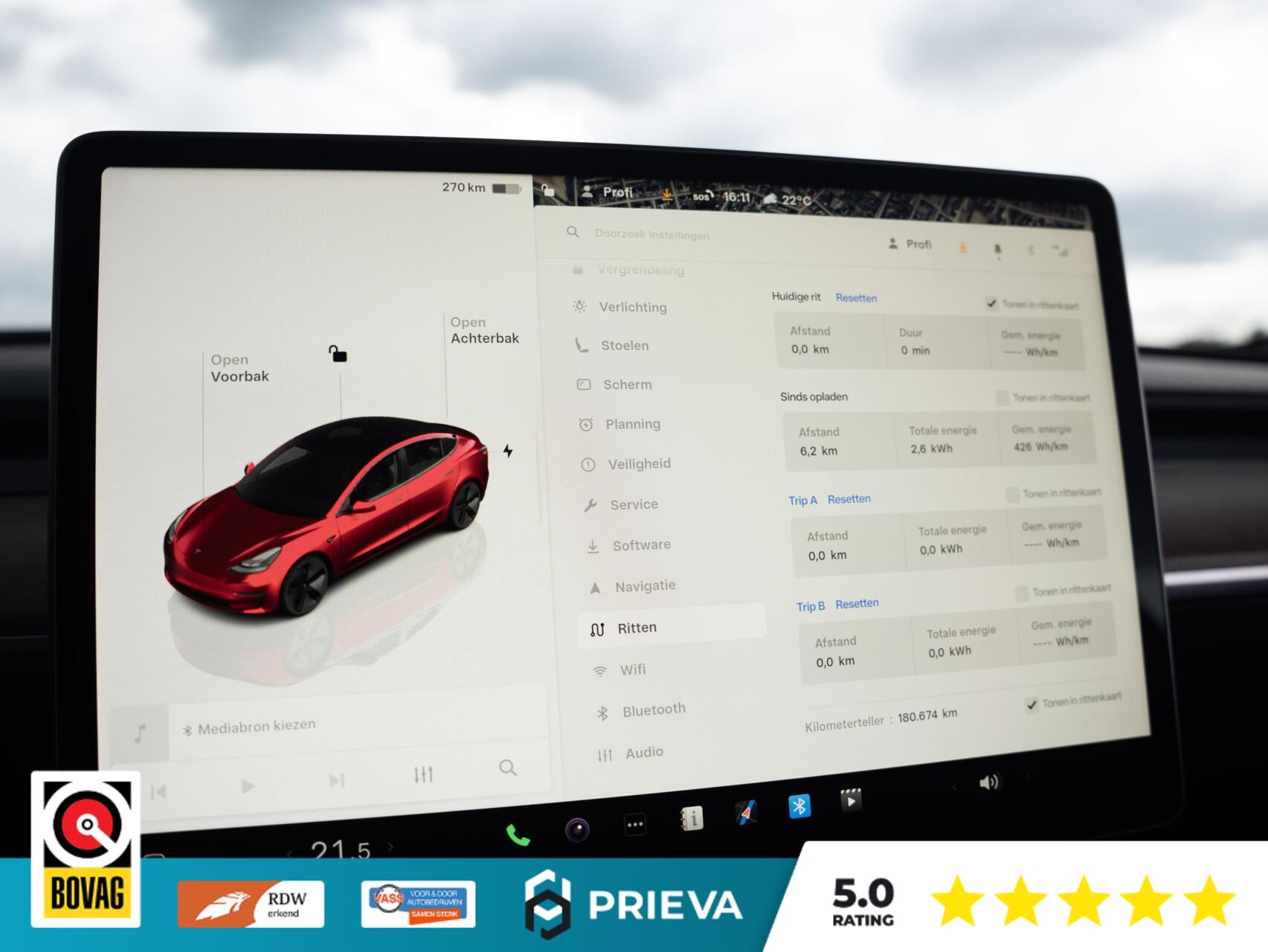 Foto van Tesla Model 3