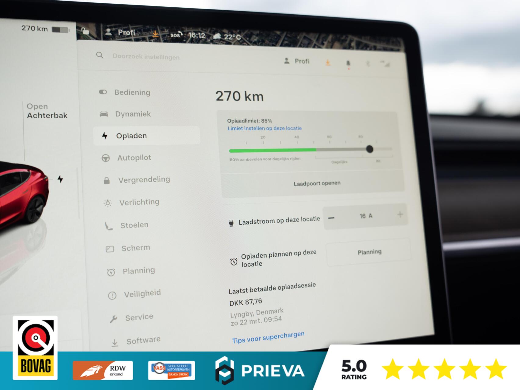 Foto van Tesla Model 3