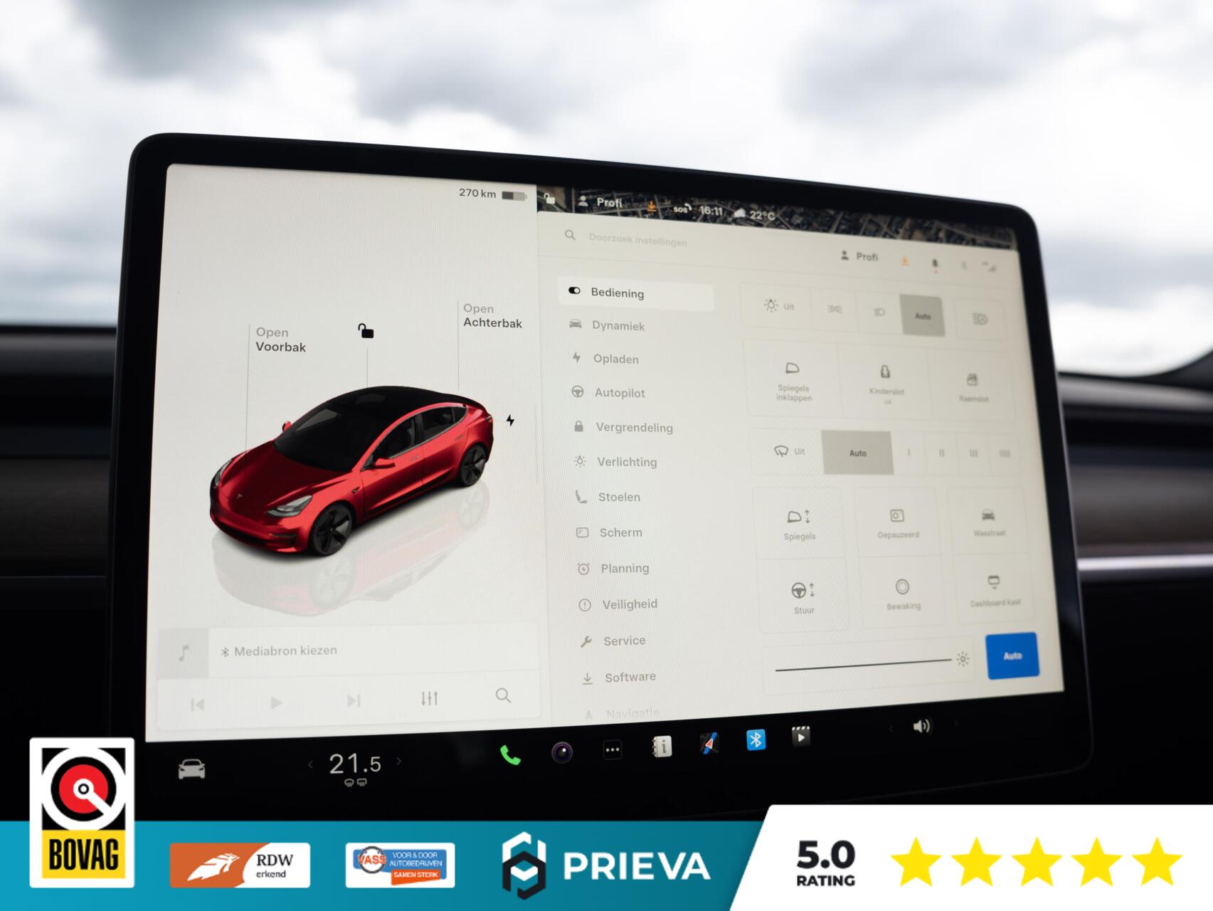 Foto van Tesla Model 3