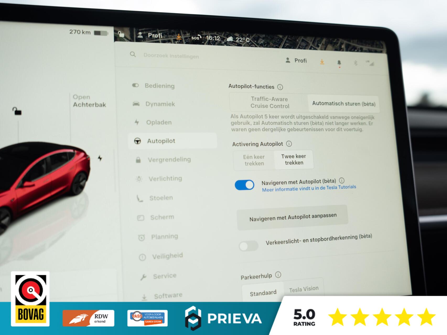Foto van Tesla Model 3