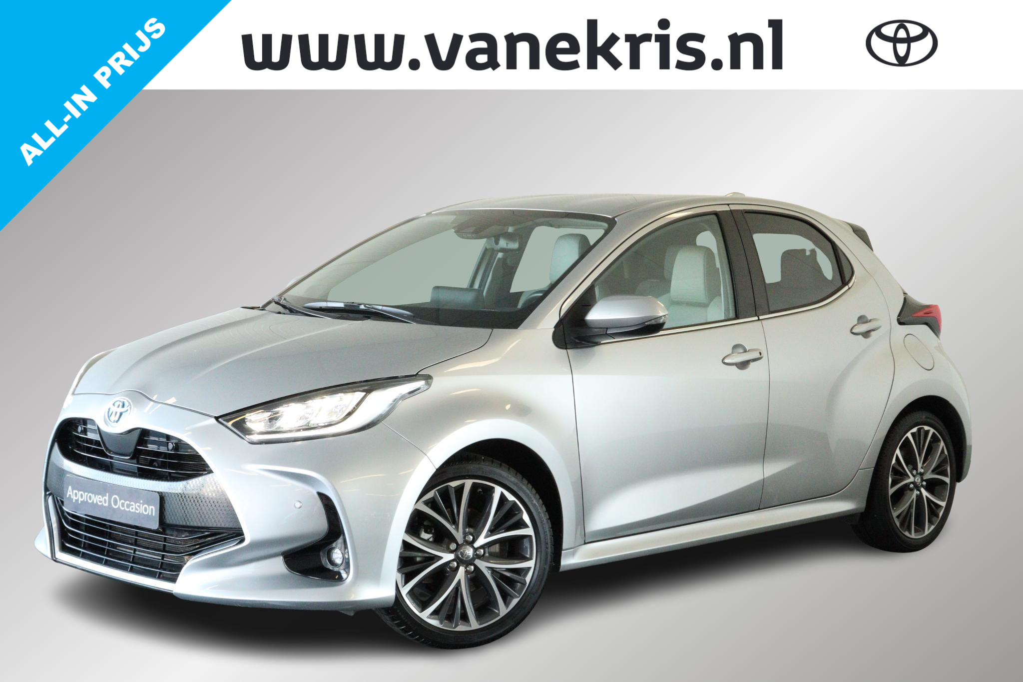 Toyota Yaris 1.5 Hybrid Executive, Head Up, JBL, Parksensor 2023 - voorkant