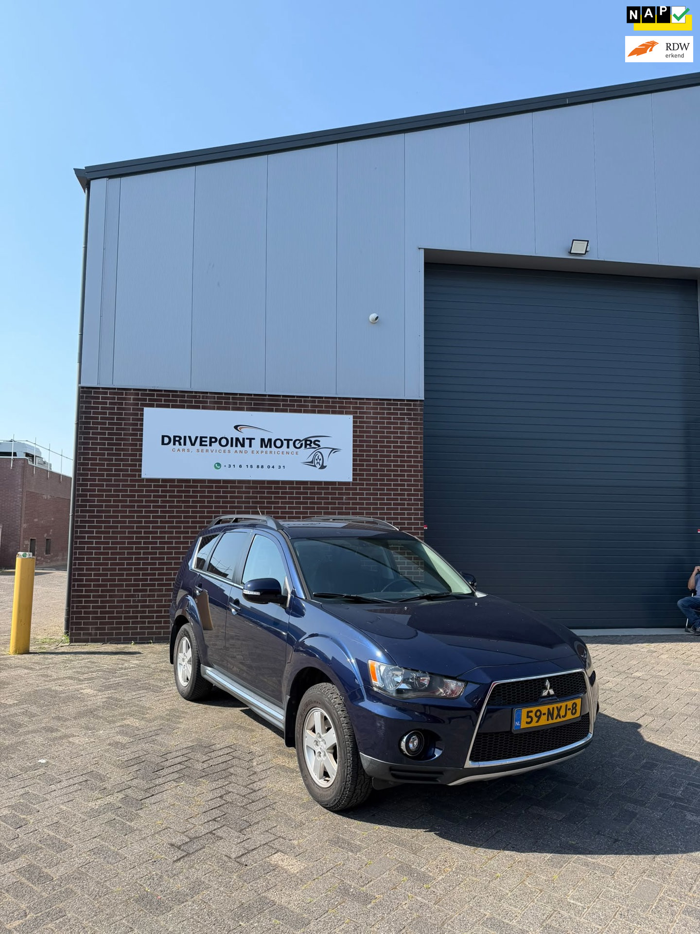 Mitsubishi Mitsubishi Outlander 2.0 Intro Edition 2010 - voorkant