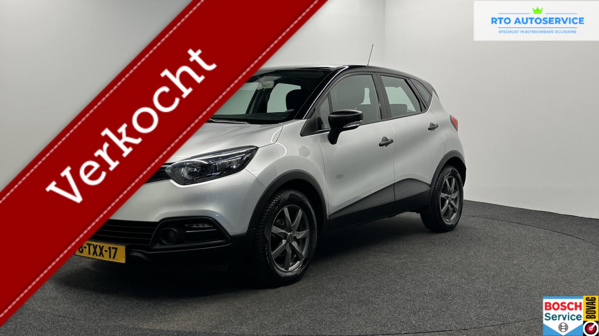 Renault Captur 0.9 TCe Authentique AIRCO CRUISE LM. 2013 - voorkant