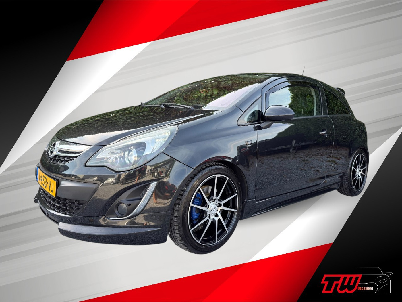 Opel Corsa 1.4 Turbo Color Ed OPC-LINE|AIRCO|STOELVERW|NAVI 2012 - voorkant