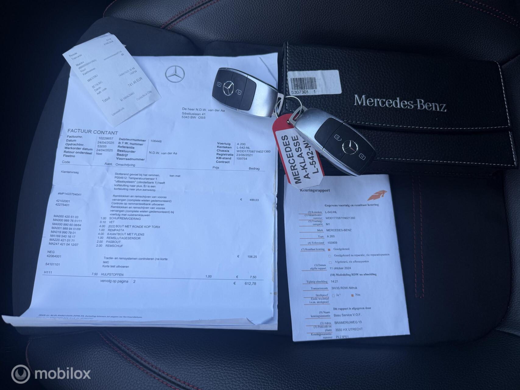 Foto van Mercedes-Benz A 200