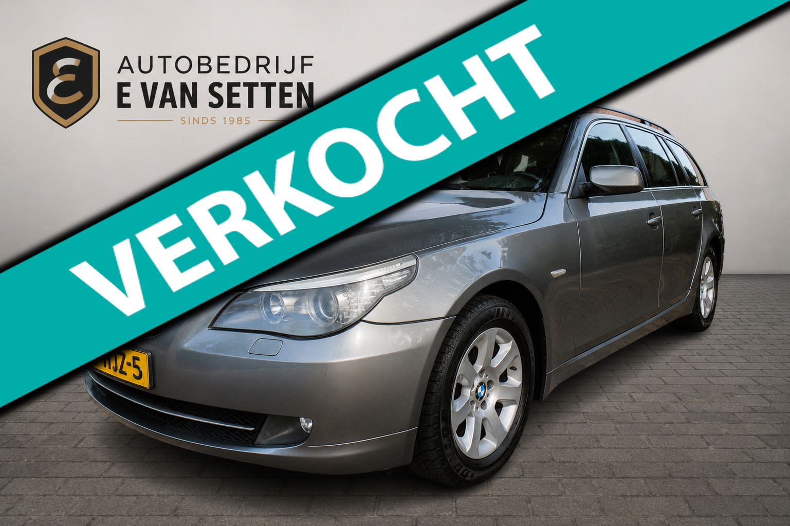 BMW 5er Reihe 520i Corporate Lease Business Line 2009 - voorkant