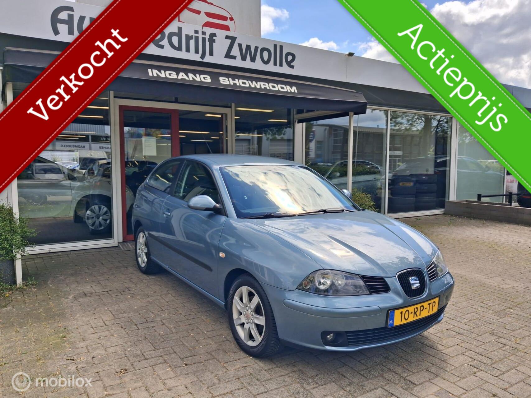 Seat Ibiza 1.4-16V SIGNO|2005|ORIGINELE KM 149.000|AIRCO|APK 2005 - voorkant