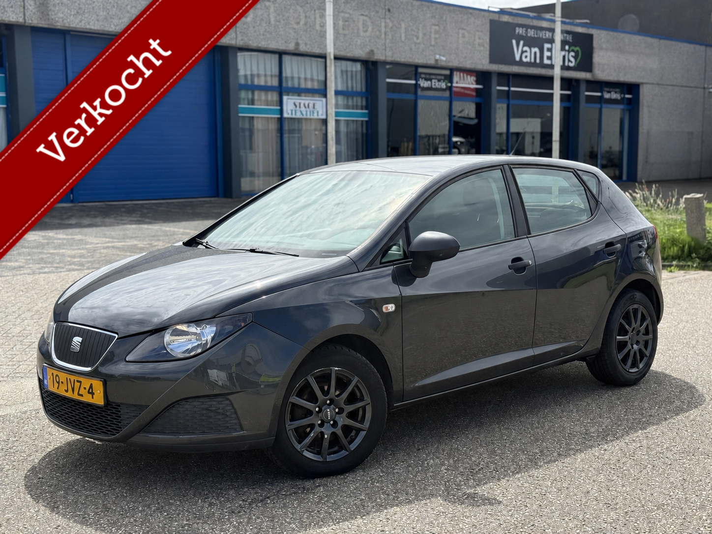 Seat Ibiza 1.2 5-DRS Airco Bluetooth Elektrische pakket 2009 - voorkant