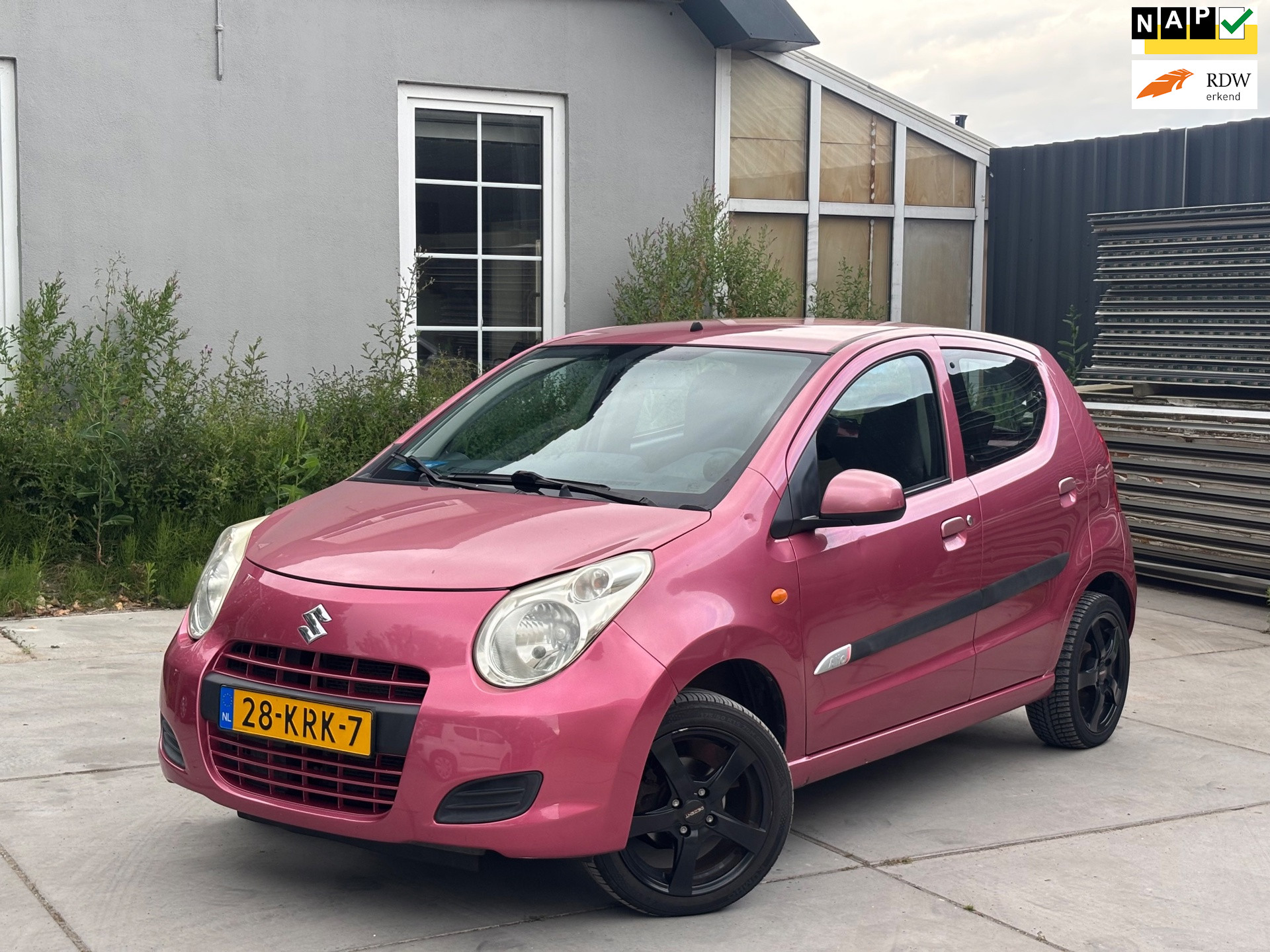 Suzuki Alto 1.0 Exclusive | Airco | El. Ramen | NAP | Sportvelgen |  5-drs | Rijklaar! 2010 - voorkant