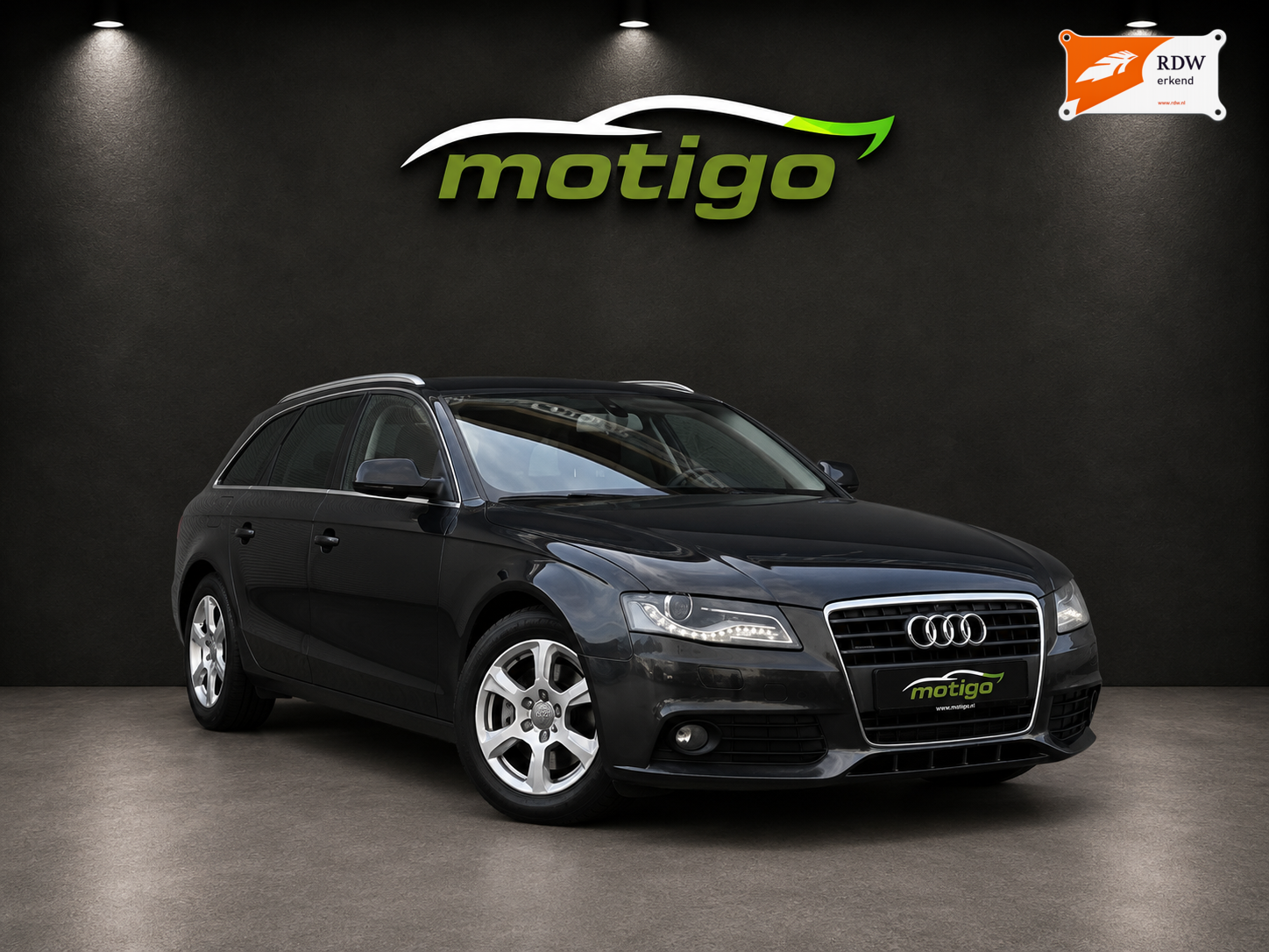Audi Audi A4 2.0 TFSI Pro Line/trekhaak/cruise/clima/pdc 2009 - voorkant