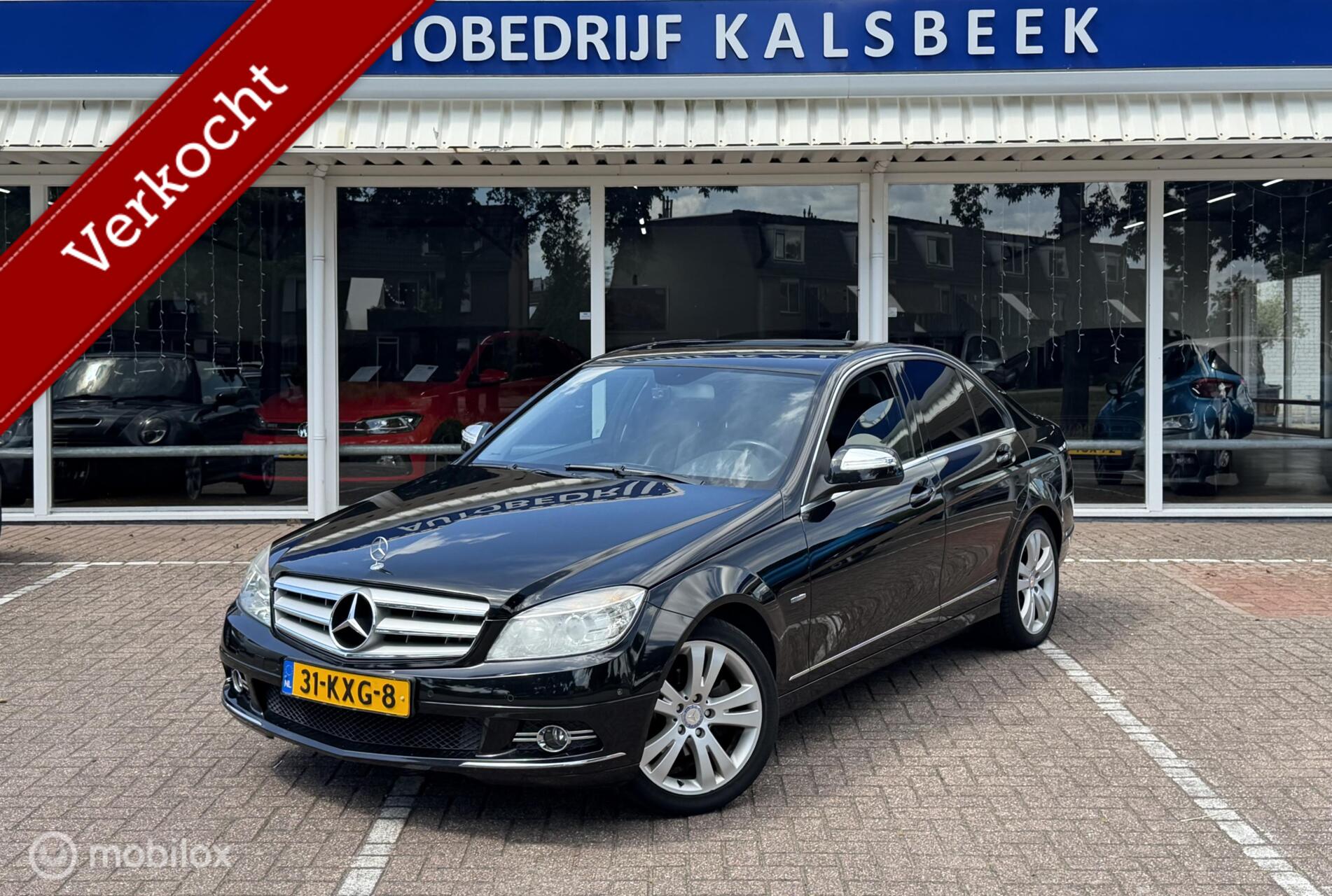 Mercedes-Benz C 180 Kompressor 180 K BlueEFFICIENCY Business Edition Avantgarde|PDC|Trekhaak| 2010 - voorkant