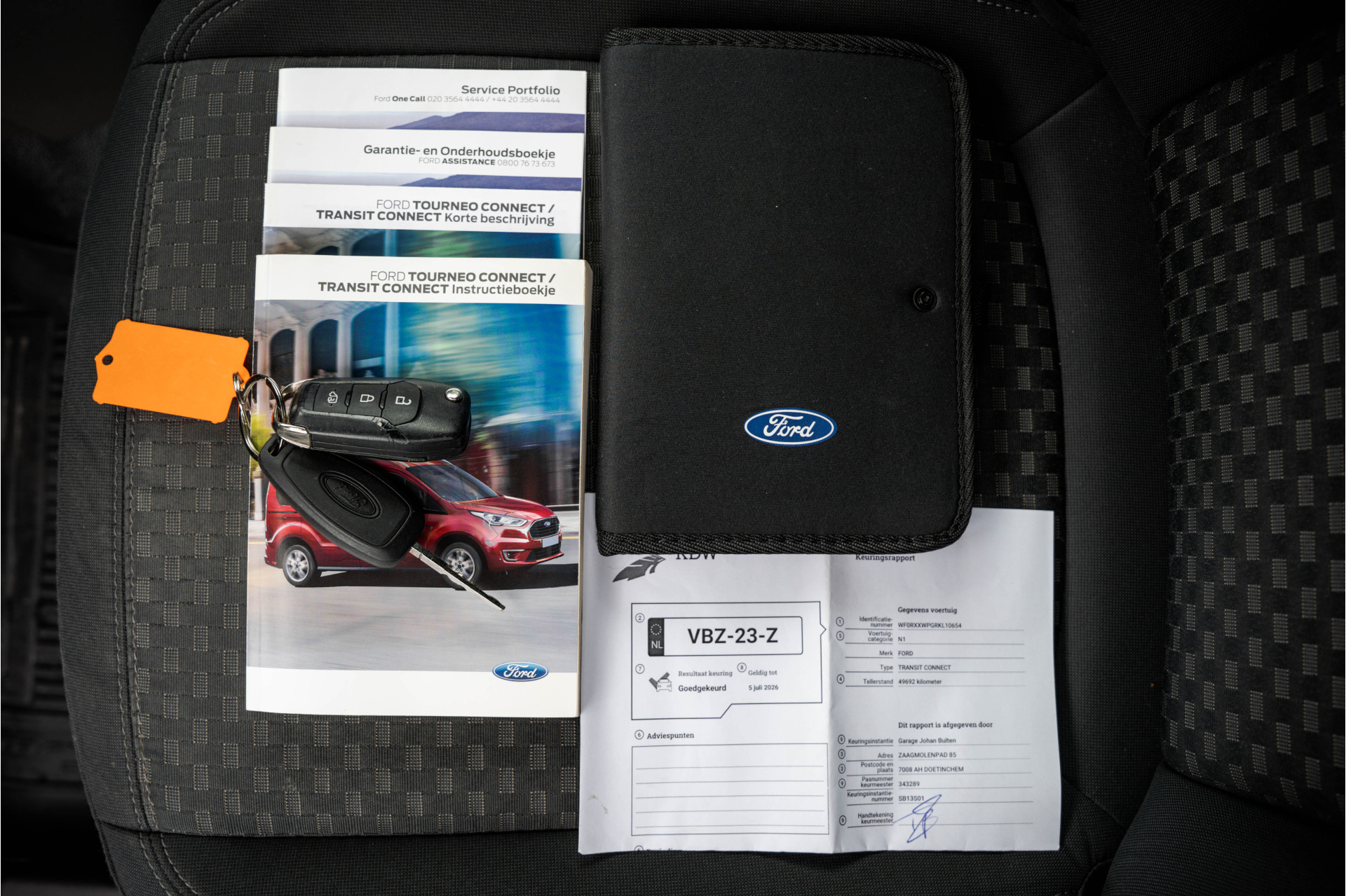 Foto van Ford Transit Connect