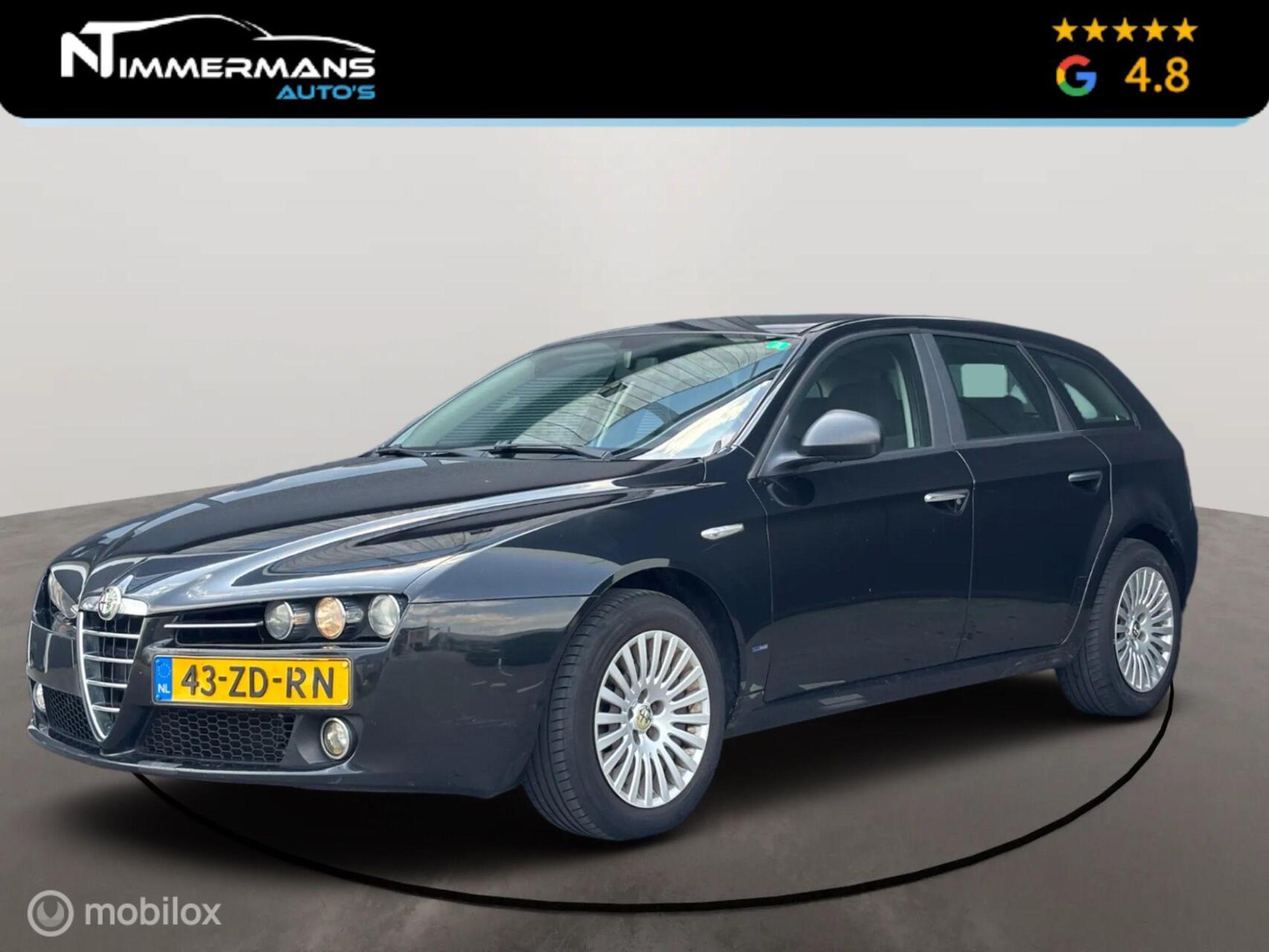 Alfa Romeo Alfa Romeo 159 Sportwagon 1.8 mpi|APK|NL-AUTO|ALCANTARA|CRUISE 2008 - voorkant