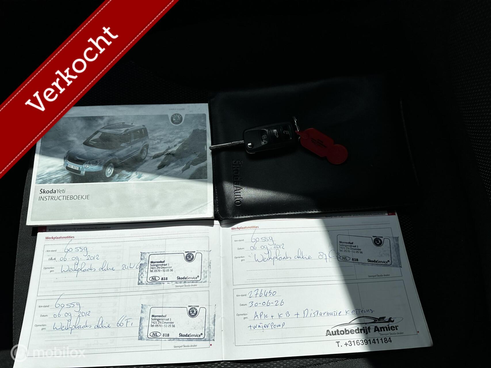 Foto van Skoda Yeti