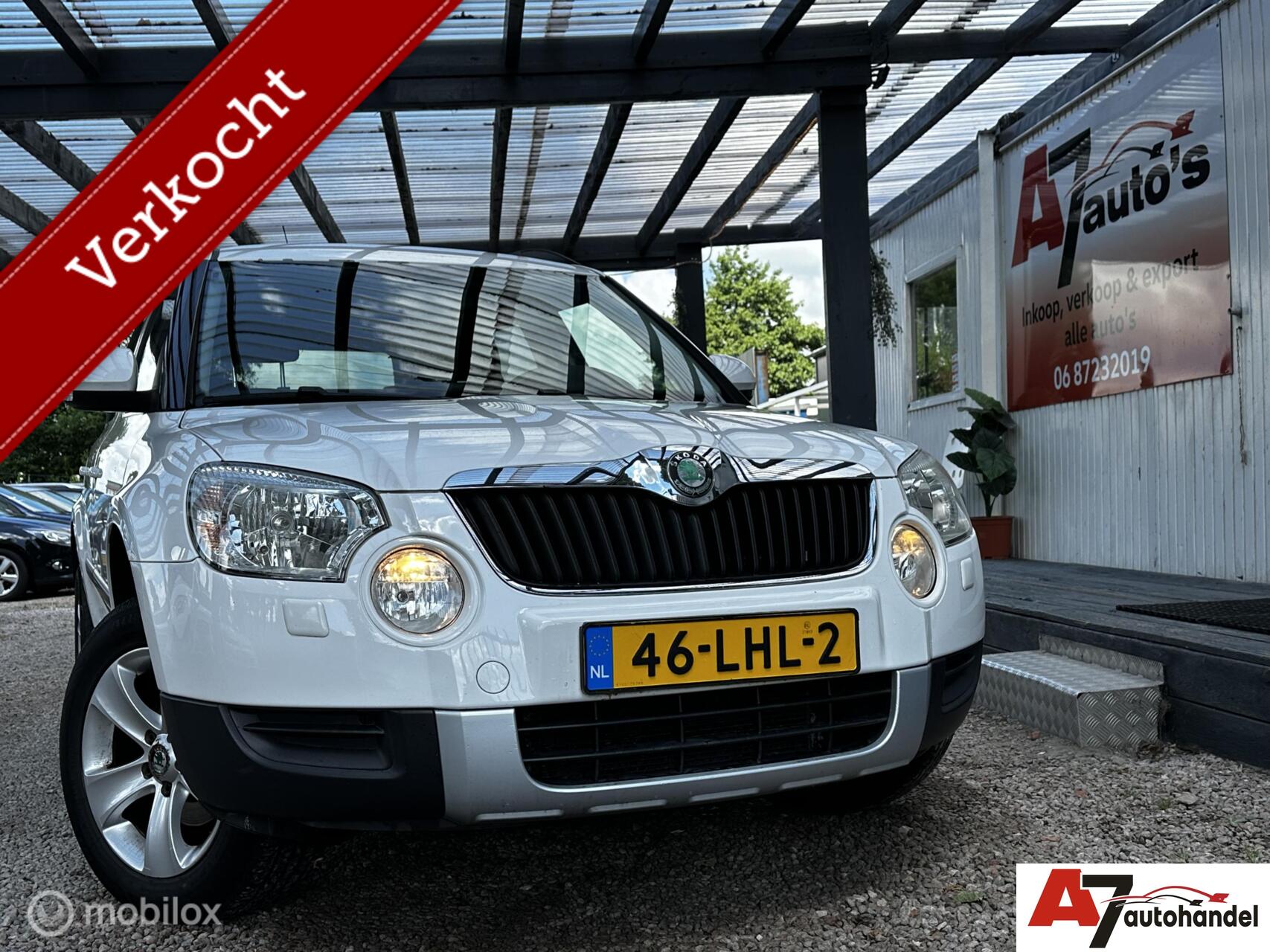 Skoda Yeti 1.2 TSI Elegance Nieuwe APK//Nieuwe Dist//Airco 2010 - voorkant