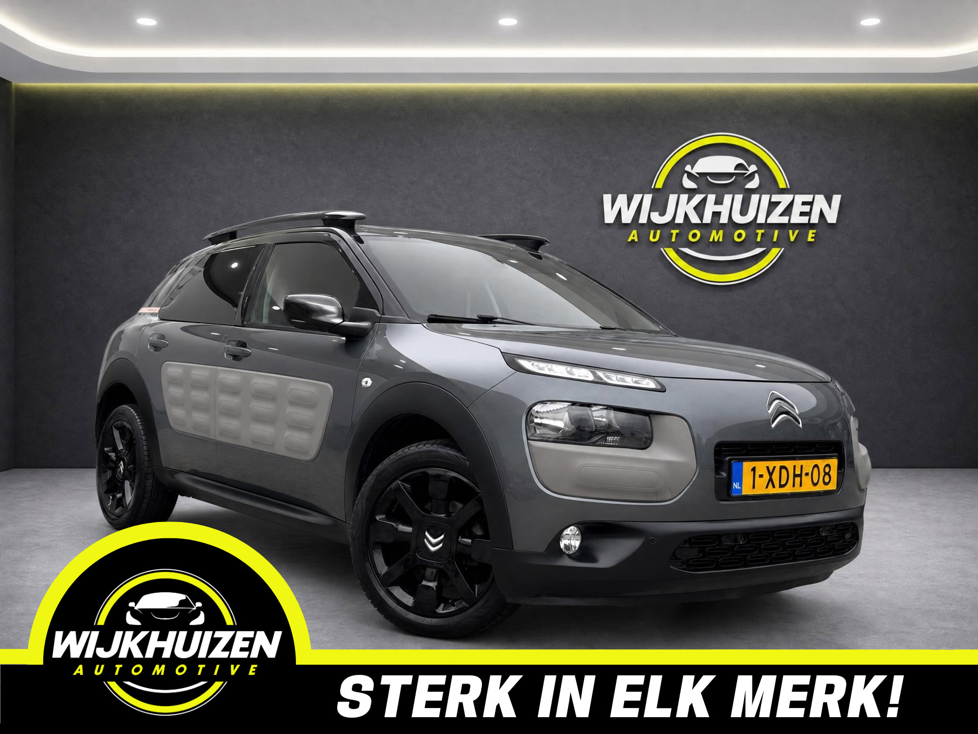 Citroen C4 Cactus 1.2 e-VTi Shine Automaat met Climate !!! Navigatie !!! Cruise !!! Pdc !!! 2014 - voorkant