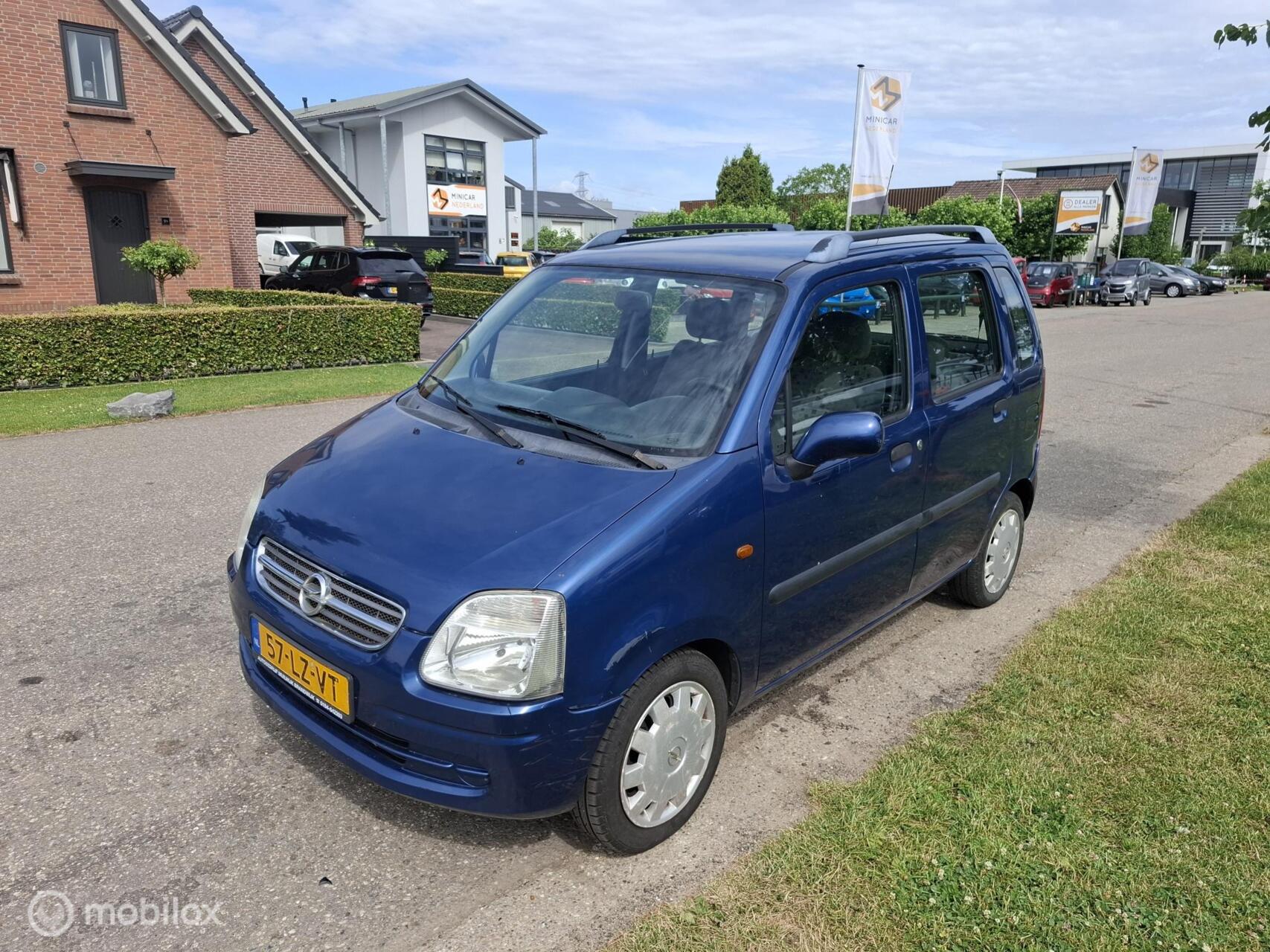 Opel Agila 1.2-16V Elegance 2003 APK Tot 01-2027 2003 - voorkant