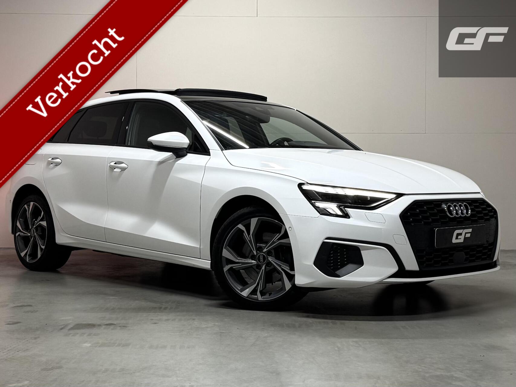 Audi A3 40 TFSIe 40 TFSIe S-Line Pano CarPlay Cruise Navi 2021 - voorkant