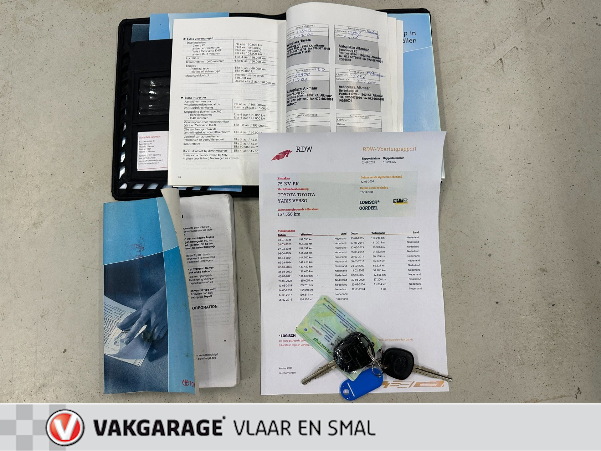 Foto van Toyota Toyota Yaris Verso