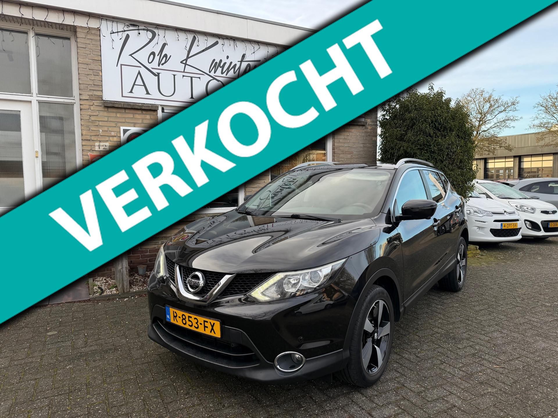 Nissan Qashqai 1.2 N-Connecta Automaat 2016 - voorkant