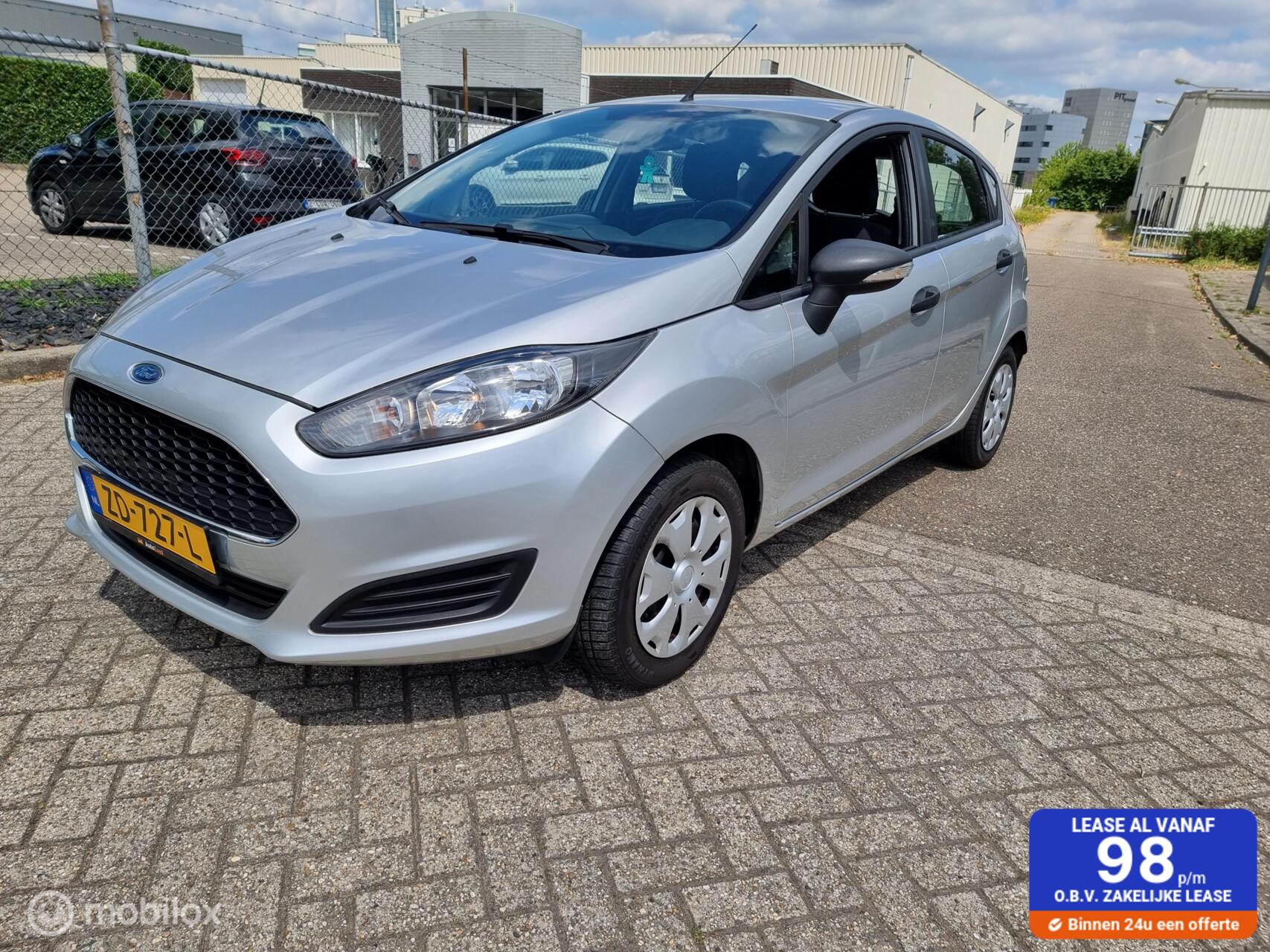 Ford Fiesta 1.25. 5 Deurs 2016 - voorkant