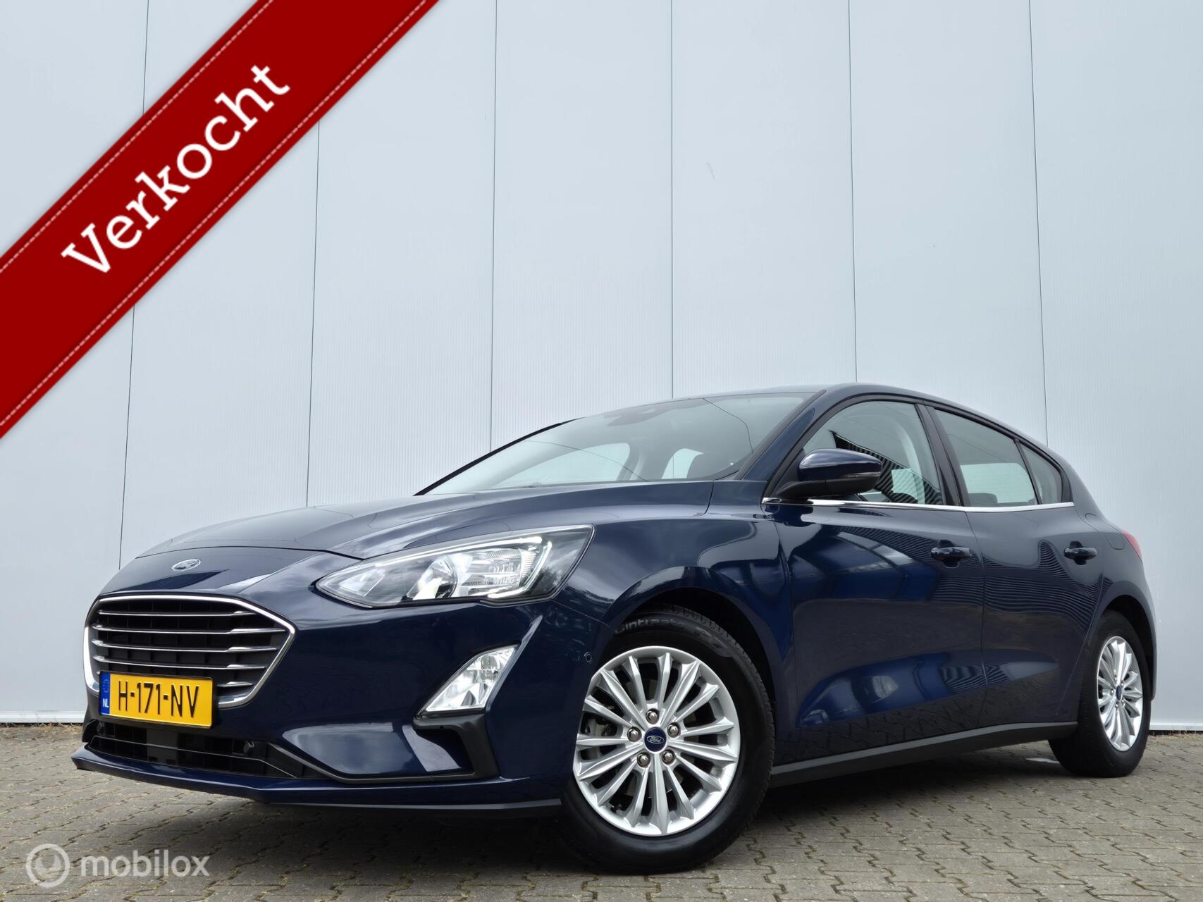 Ford Focus 1.0 ECOBOOST TITANIUM AUTOMAAT/KEYLESS/CAMERA/LED/STOEL-STUURVERWARMING/CLIMATE 2020 - voorkant