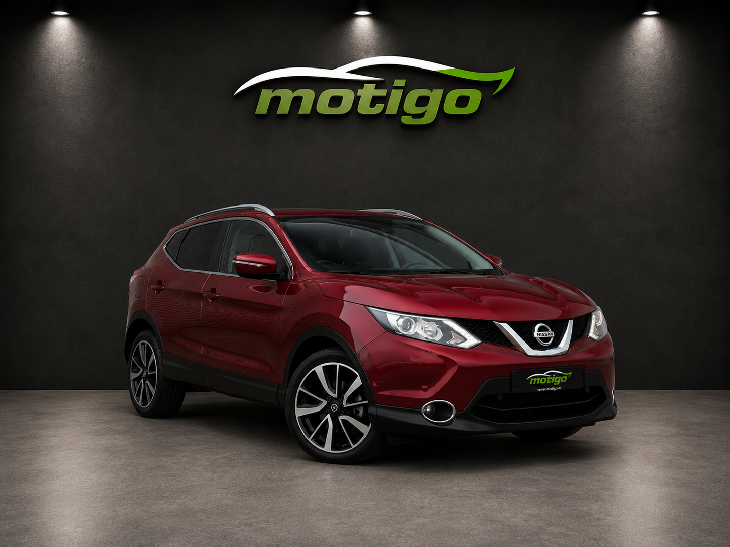Nissan Nissan Qashqai 1.2 Tekna/nav/BT/360 cam/cruise/stoelvw/ 19” 2015 - voorkant