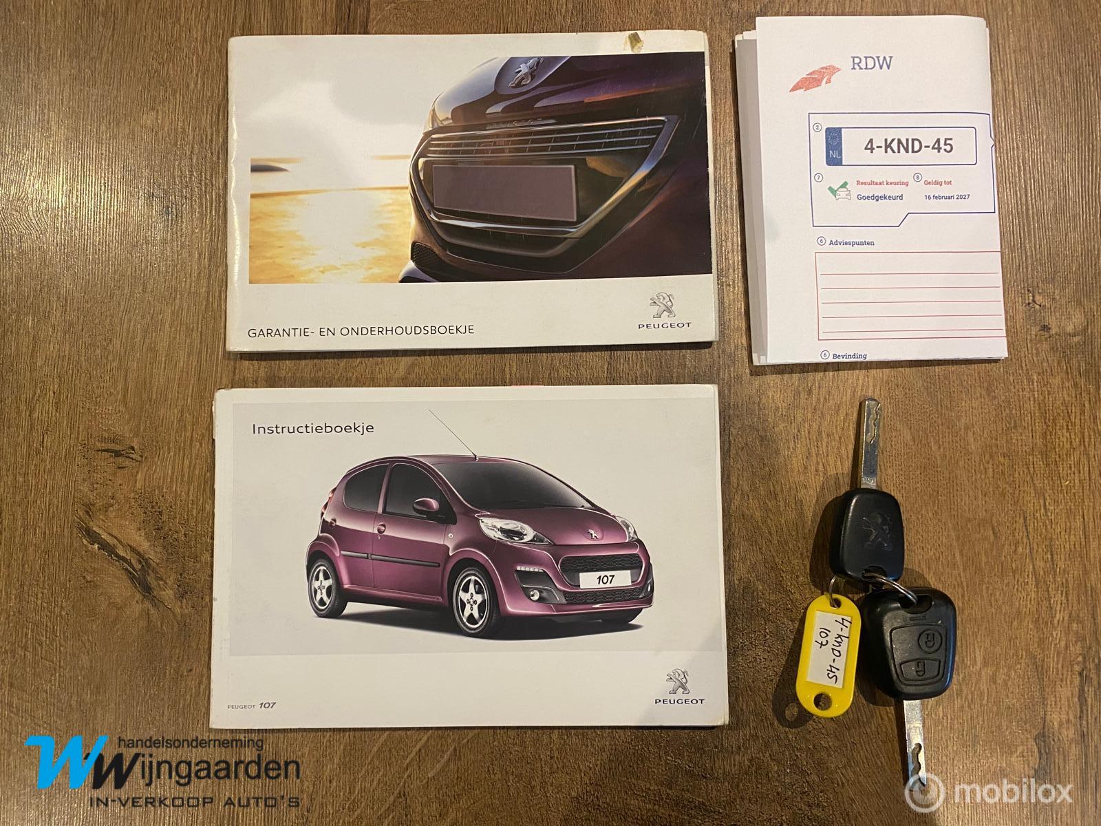 Foto van Peugeot 107