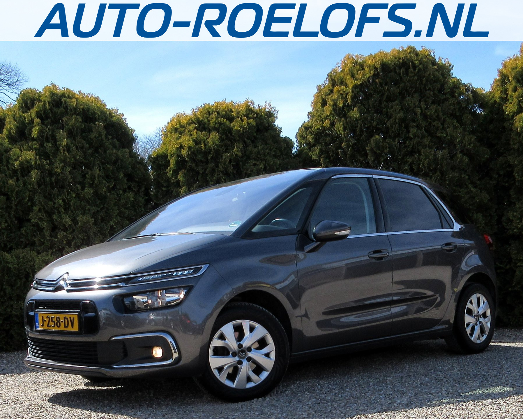 Citroen C4 Picasso 1.2 PureTech Feel Automaat*Navi*Pdc*Trekhaak* 2018 - voorkant