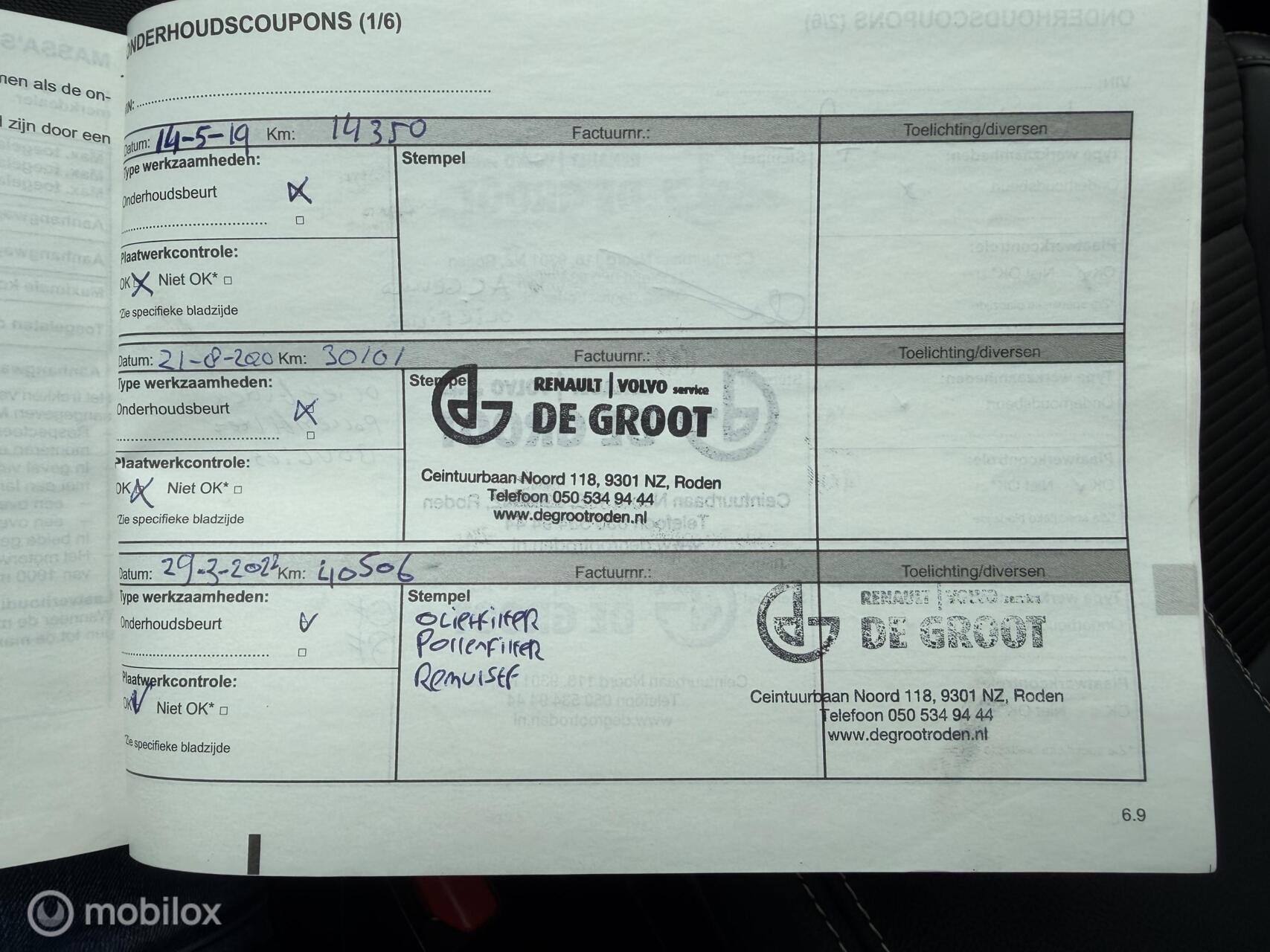 Foto van Renault Scenic