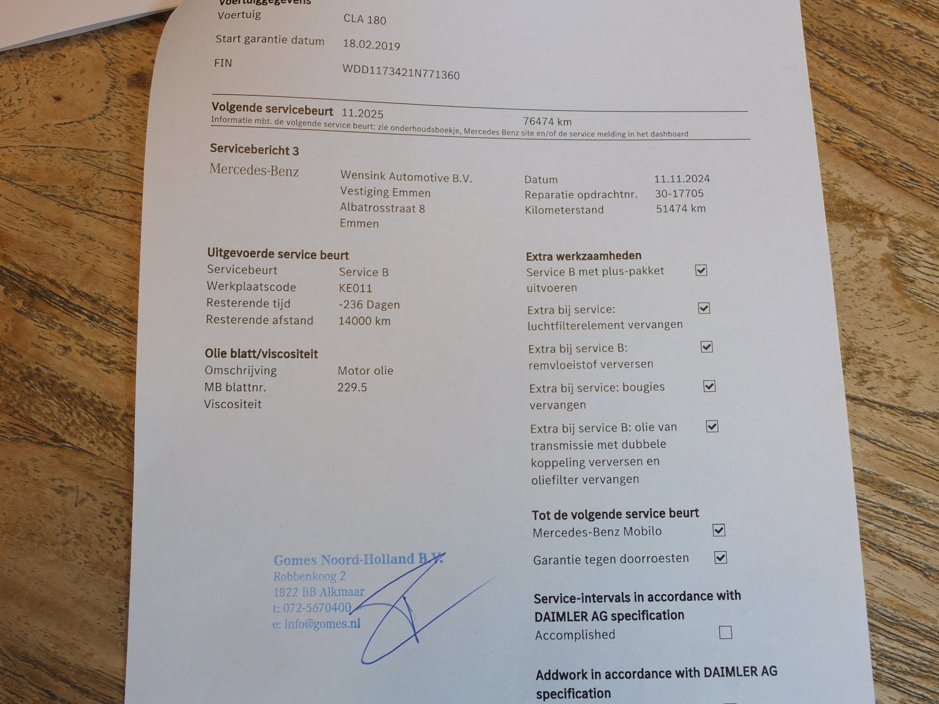 Foto van Mercedes-Benz Cla 180
