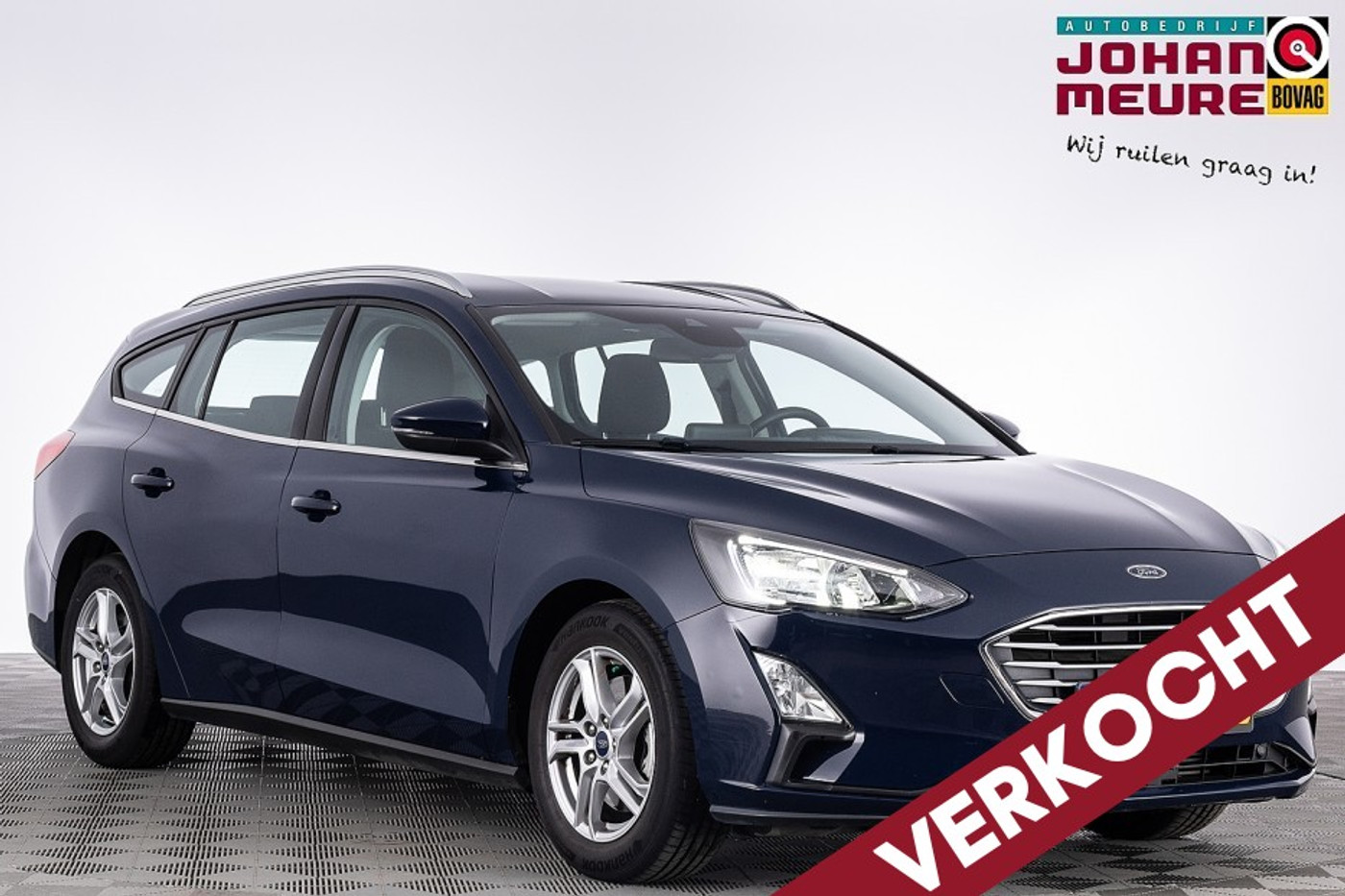 Ford Focus 1.0 EcoBoost Hybrid Trend Edition Business ✅ 1e Eigenaar . 2021 - voorkant