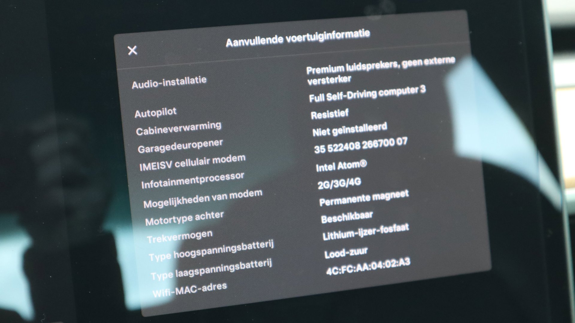 Foto van Tesla Model 3