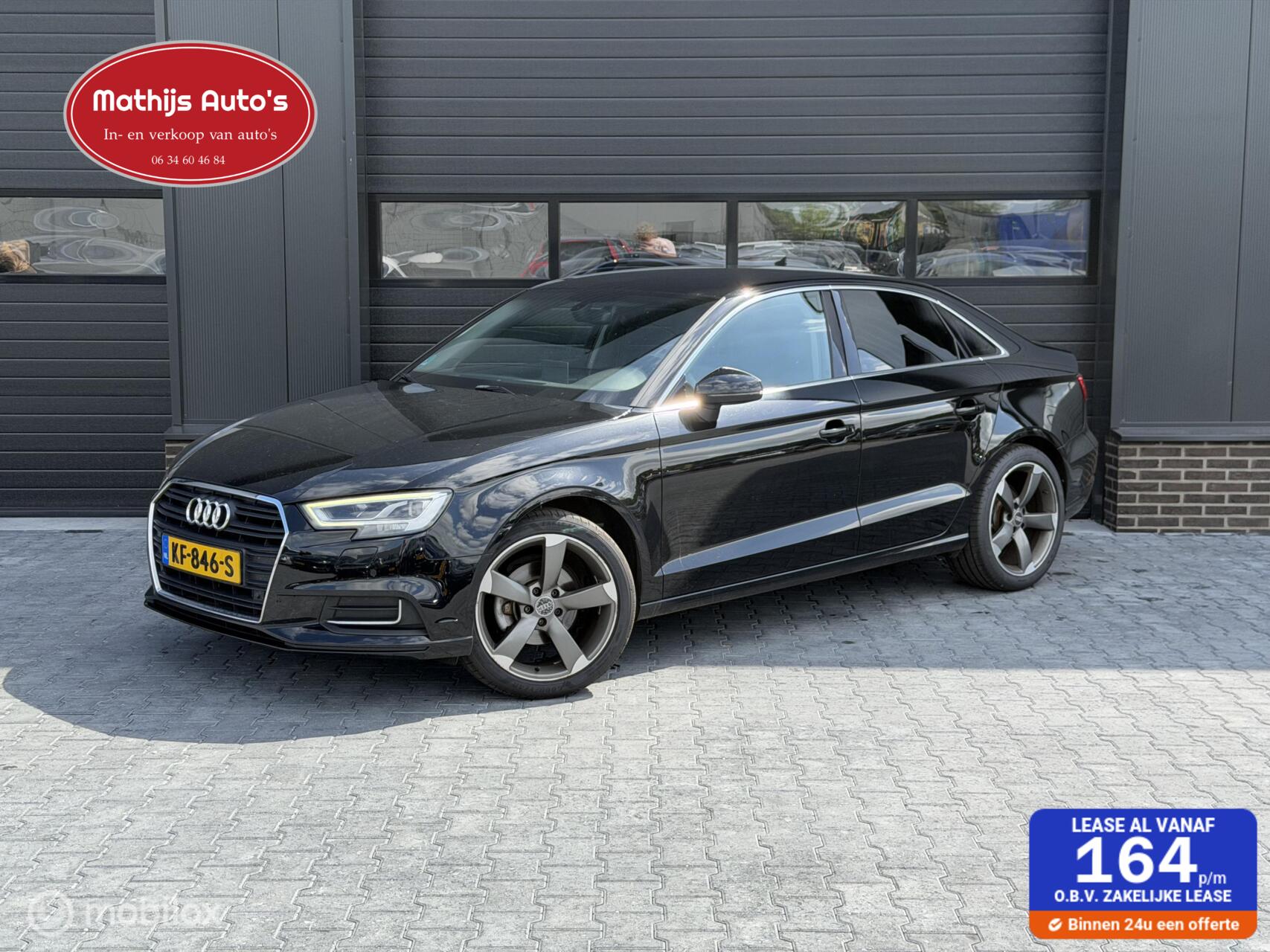 Audi A3 Limousine 1.4 TFSI CoD Design Pro Line Plus DSG Sportstoelen! Nette auto! 2016 - voorkant