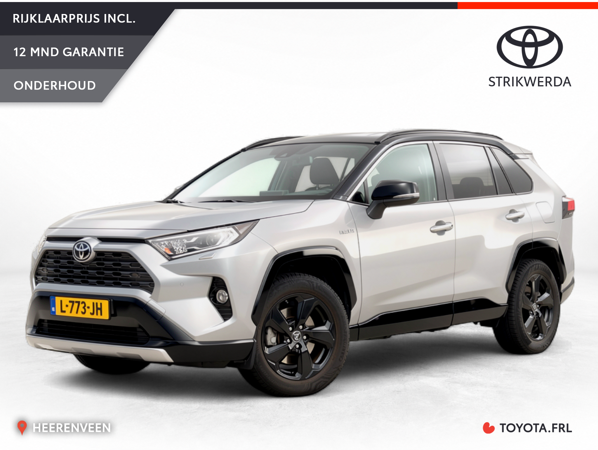 Toyota Toyota Rav4 2.5 Hybrid AWD Bi-Tone 2020 - voorkant