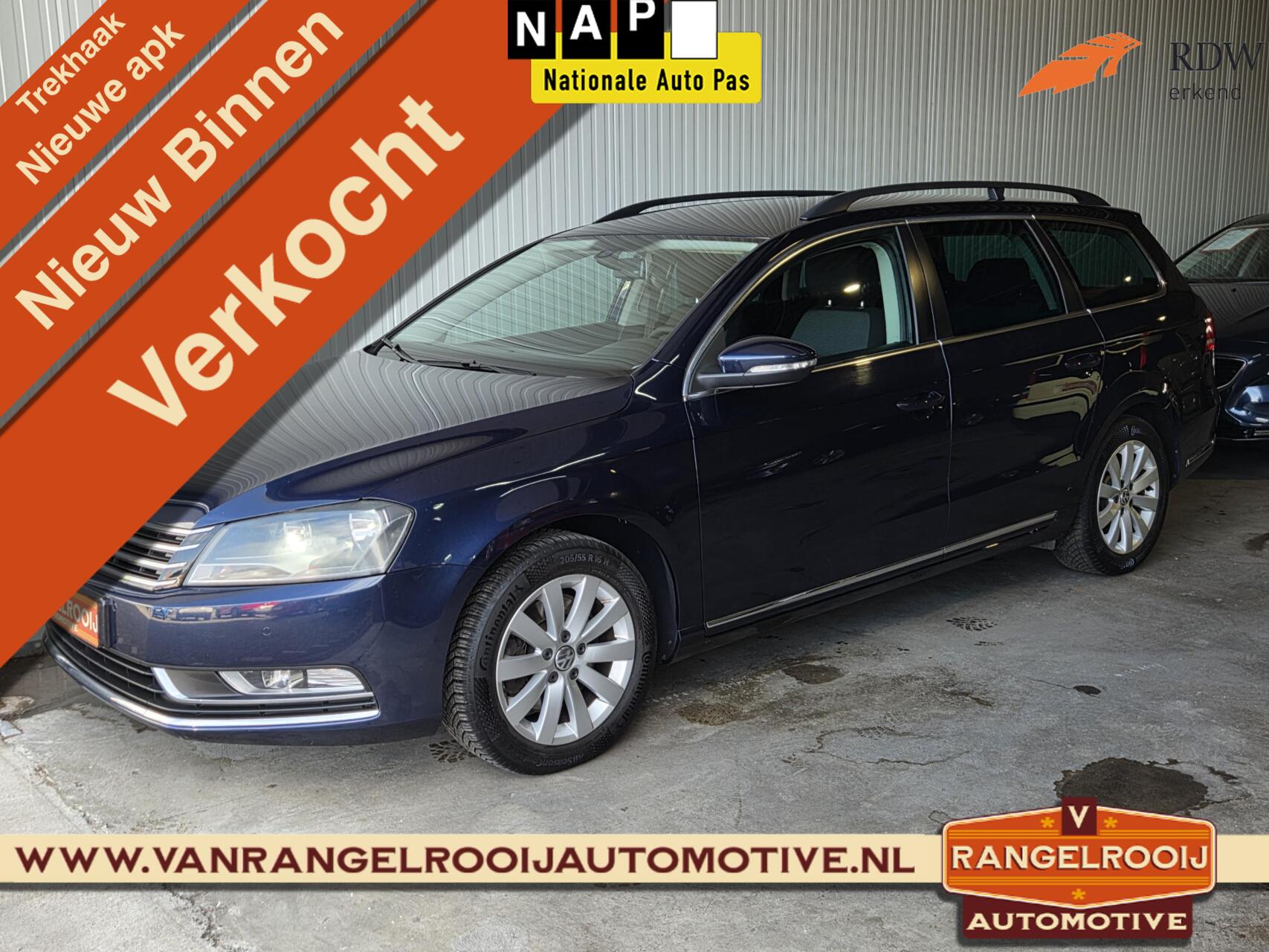 Volkswagen Passat 1.4 TSI Comfortline, trekh., stoelverw., clima, cruise 2013 - voorkant