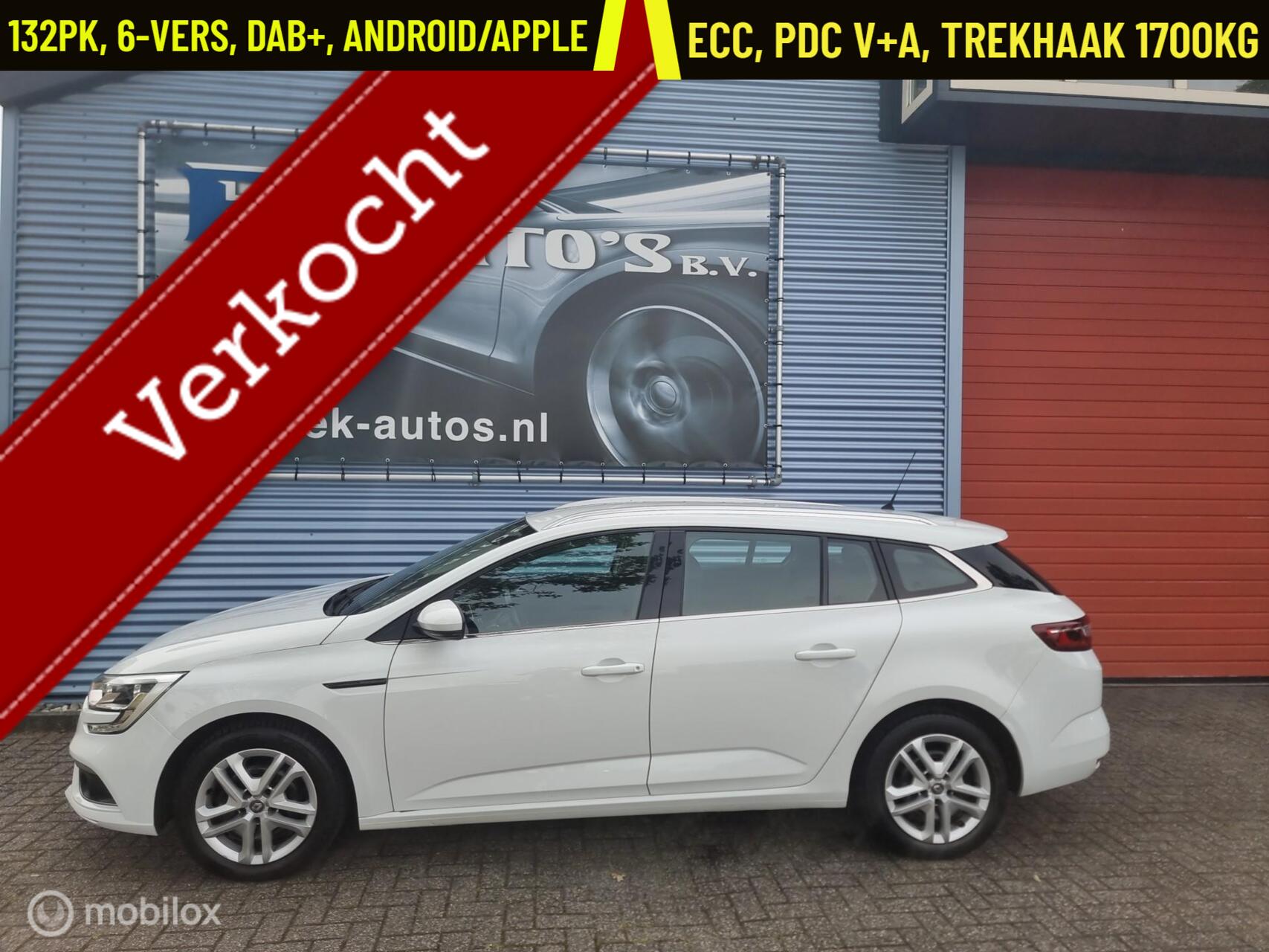 Renault Megane 1.2 TCe Limited Navi, DAB+, Cruise 2017 - voorkant