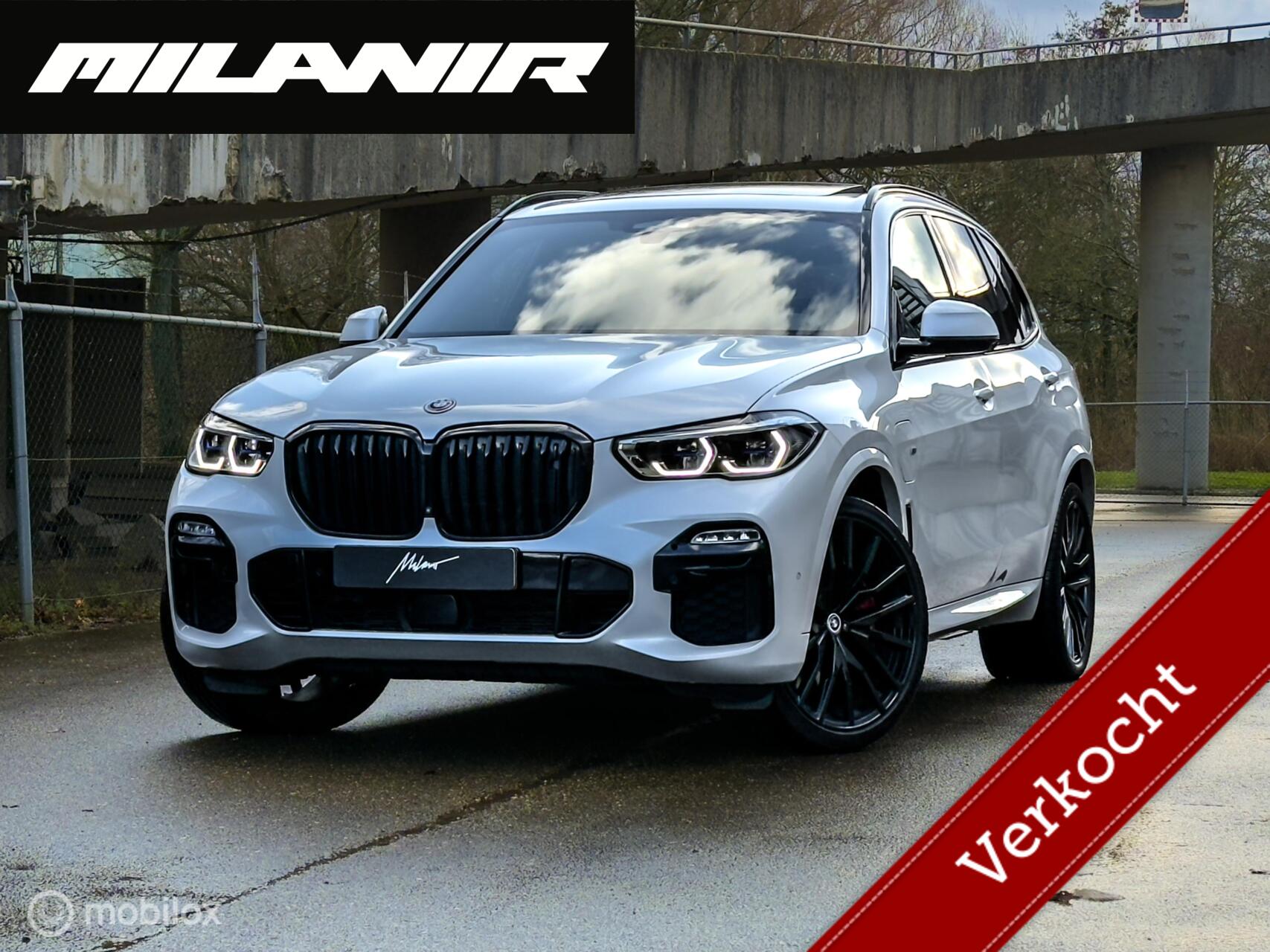 BMW X5 Xdrive45e xDrive45e M-Sport | Pano | B&W Audio | Carbon |Headup 2021 - voorkant