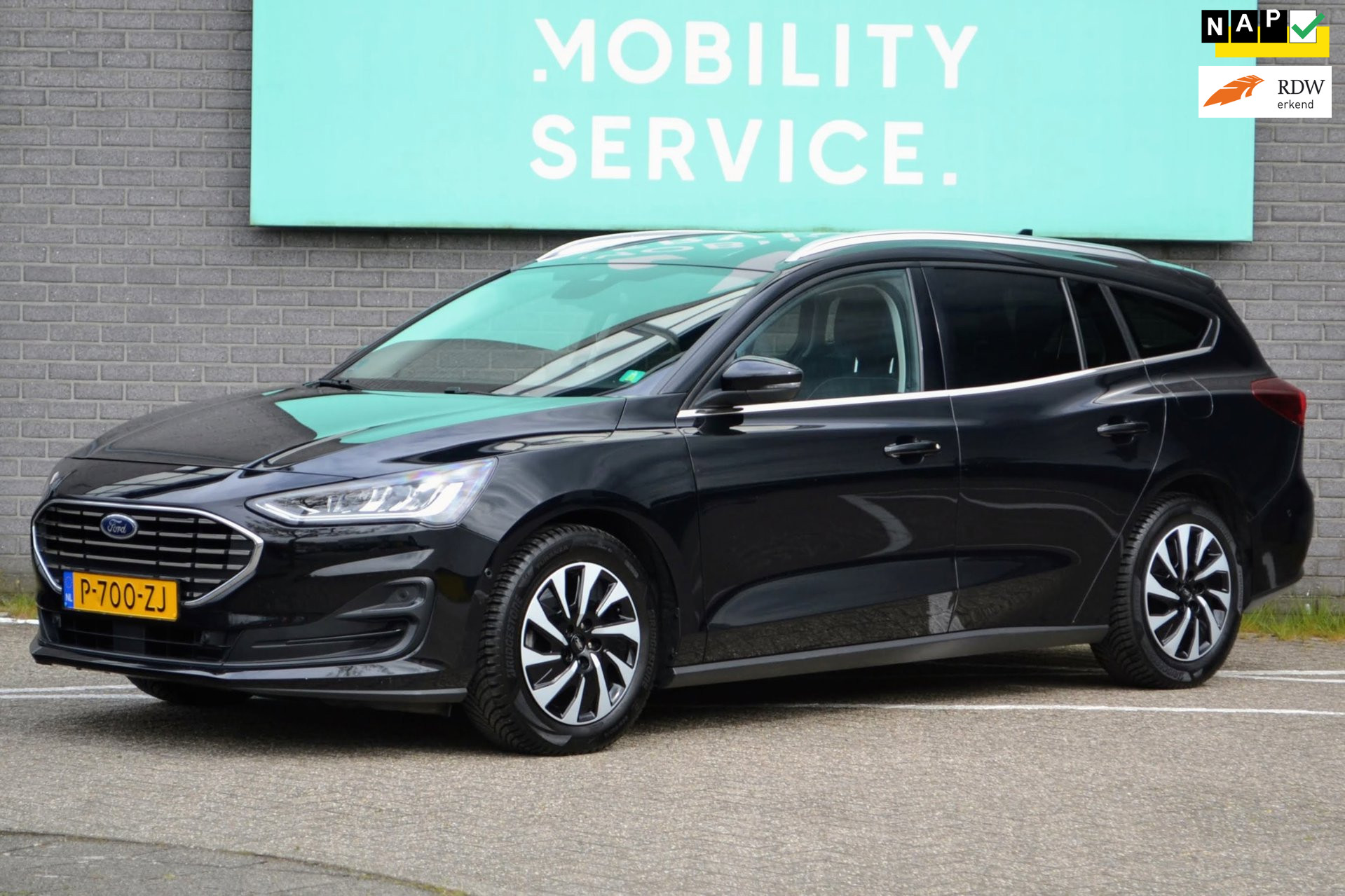 Ford Focus 1.0 EcoBoost Hybrid Titanium Style Cam Clima Stoelverw 2022 - voorkant