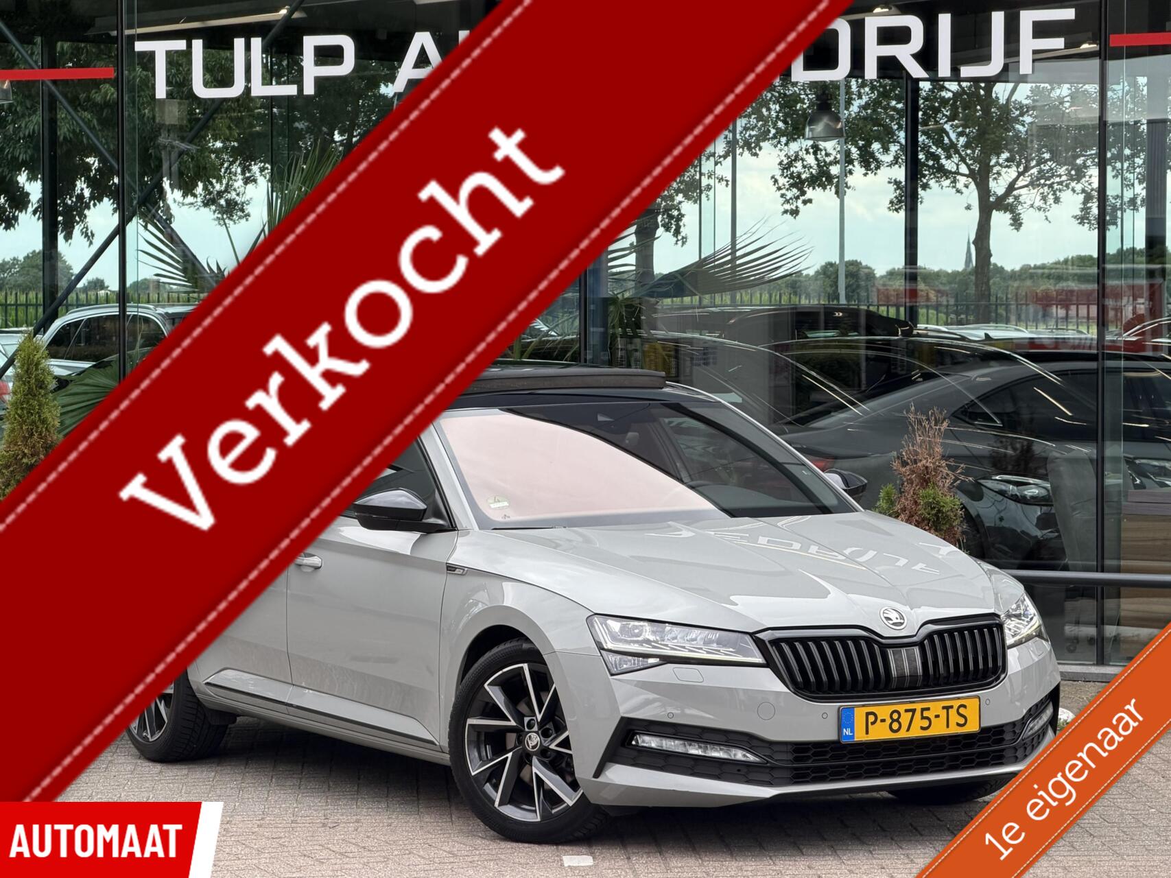 Skoda Superb 1.5 TSI ACT Sportline Bns sedan Aut 2022 Nav dak 2022 - voorkant