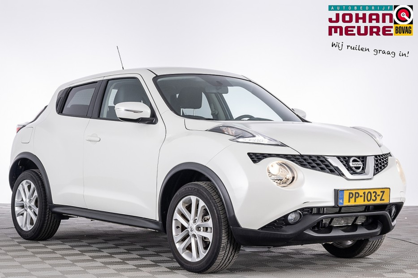 Nissan Nissan Juke 1.2 DIG-T S/S Acenta| unieke km.stand |✅ 1e Eigenaar *BEVRIJDINGSDAG 05 mei OPEN!* 2017 - voorkant